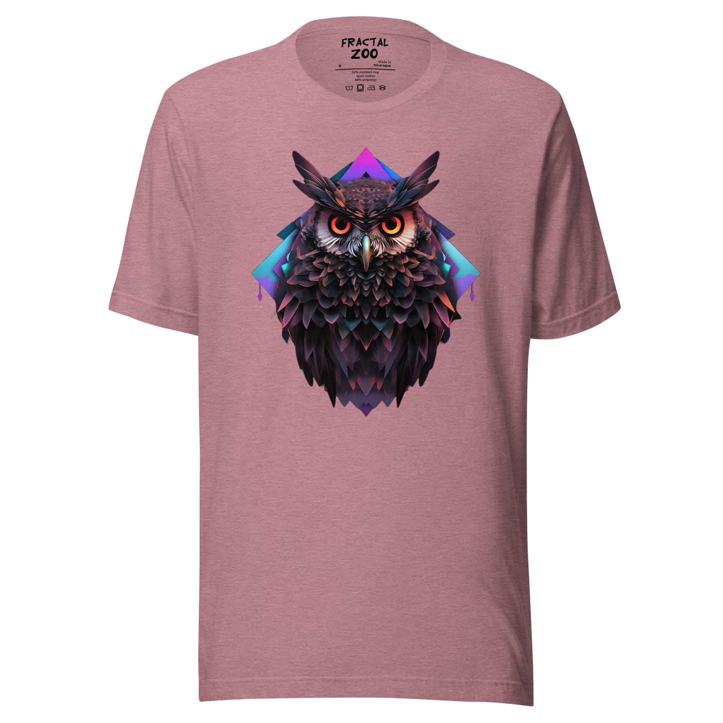 Geometric Owl Unisex t-shirt | A Blend of Artistry and Science in Fashion
