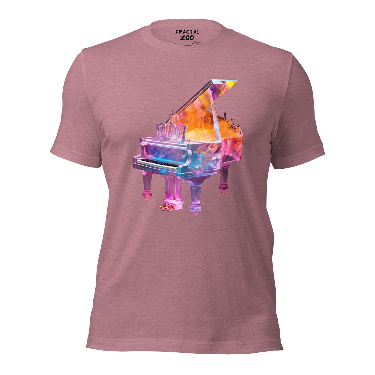 Majestic Harmonics Unisex t-shirt | Where Art and Musical Harmony Meet in Eco-Friendly Fashion