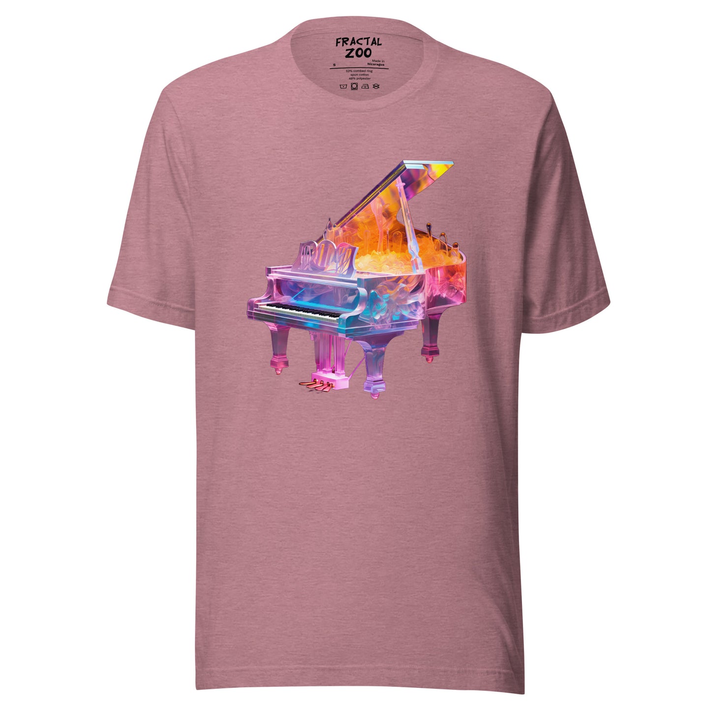 Majestic Harmonics Unisex t-shirt | Where Art and Musical Harmony Meet in Eco-Friendly Fashion