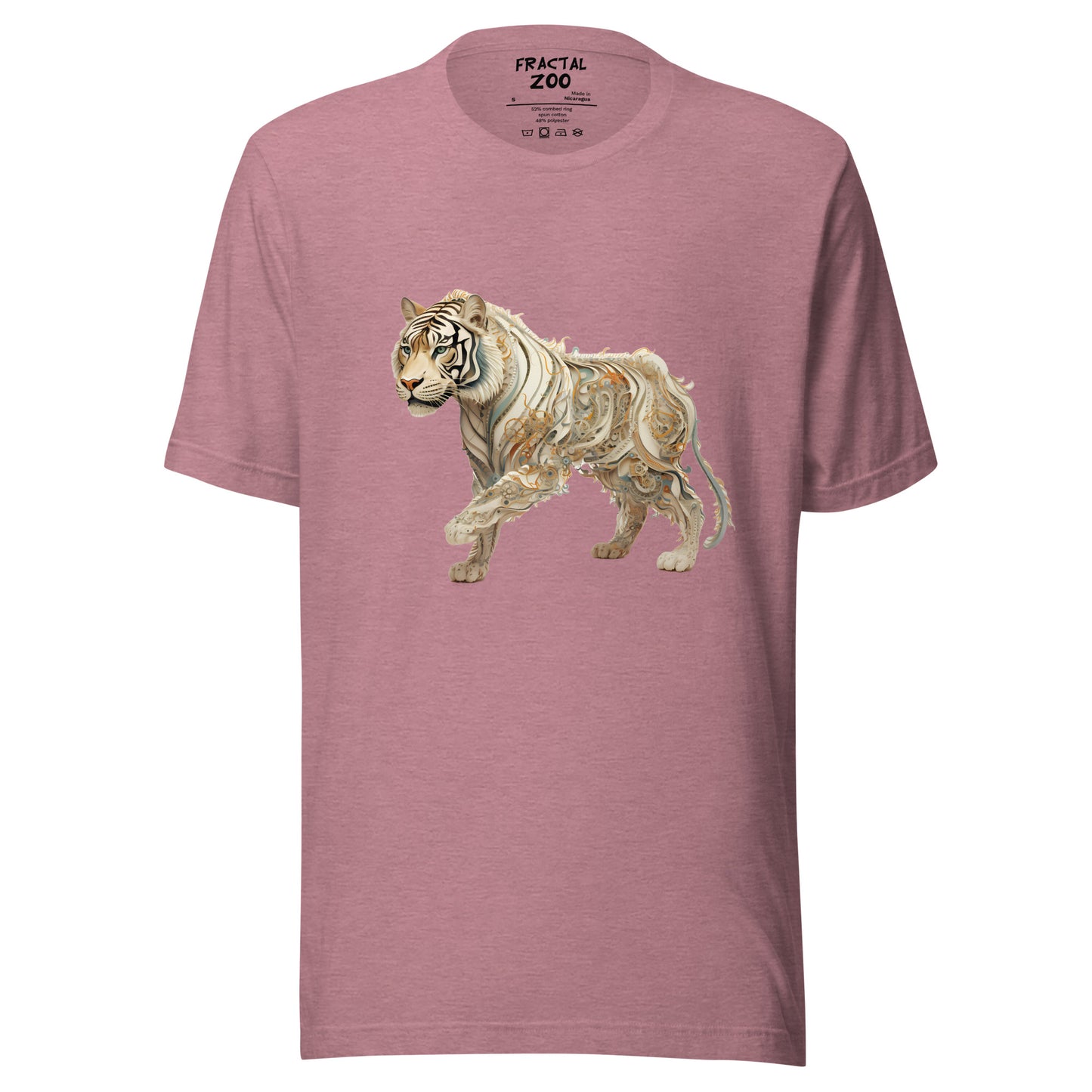 Tiger Techscape Tee | A Fusion of Elegance and Fierceness