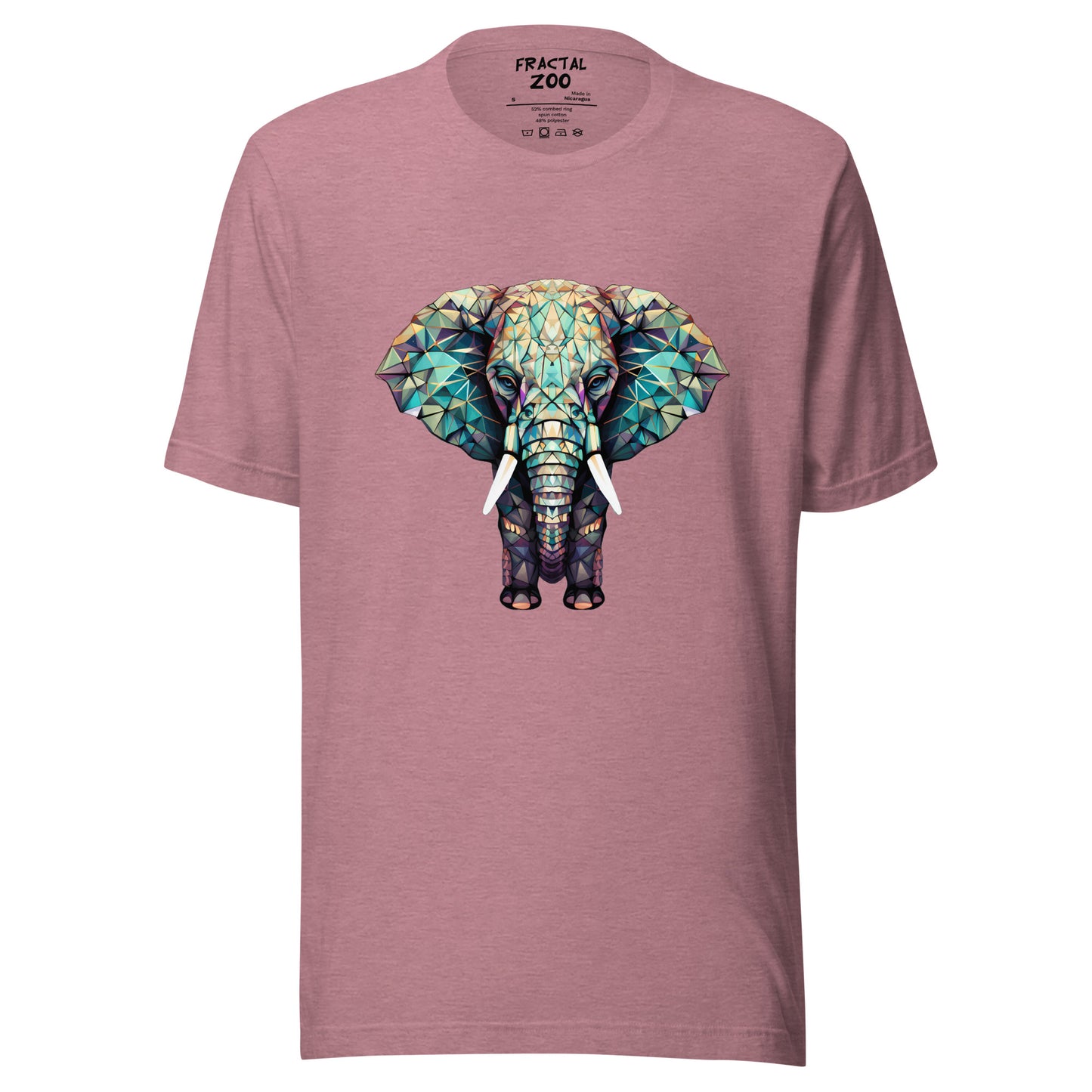 Unique Fractal Pachyderm Tee | Wear Art, Support Sustainability