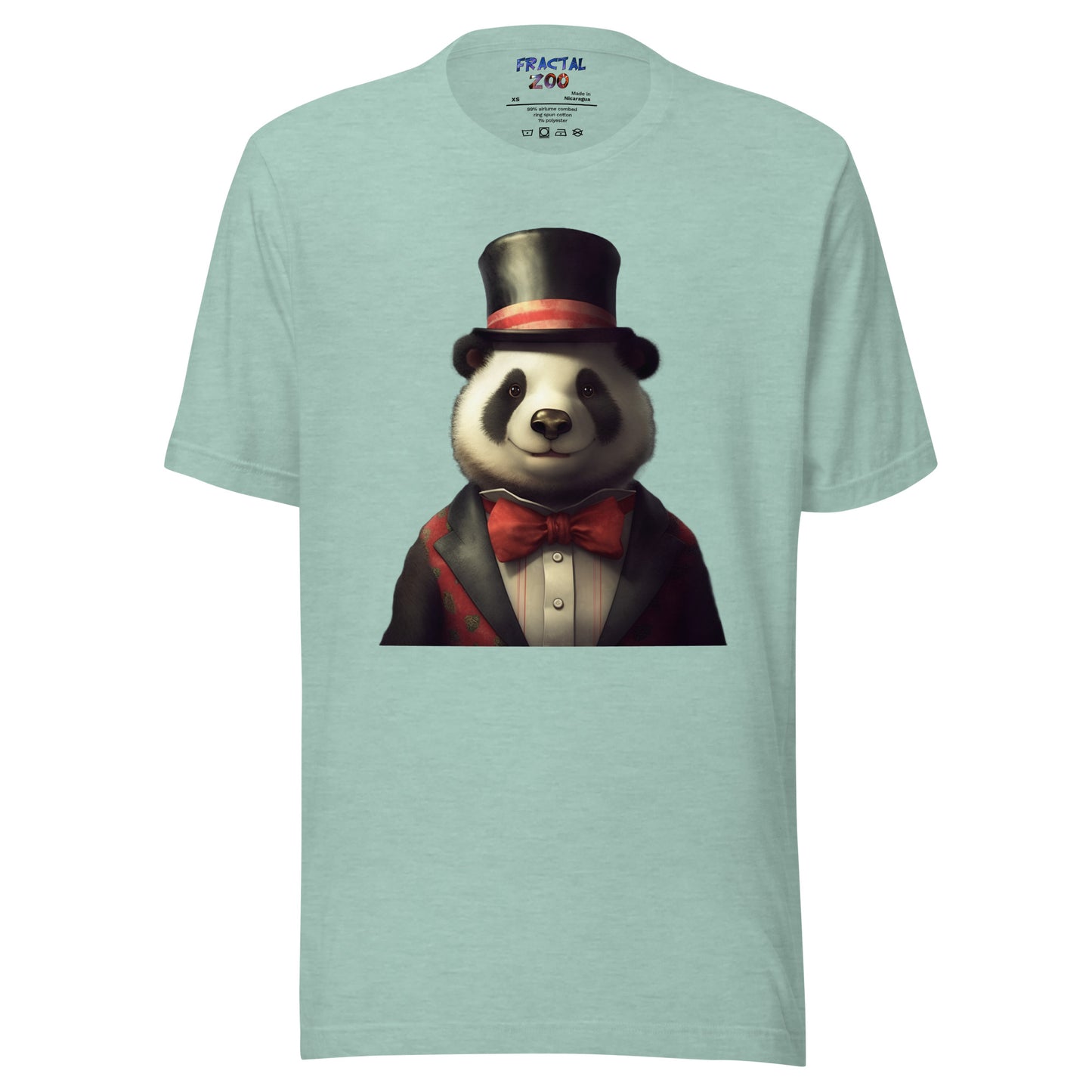 Fancy Panda Unisex t-shirt | Experience Elegance and Whimsy