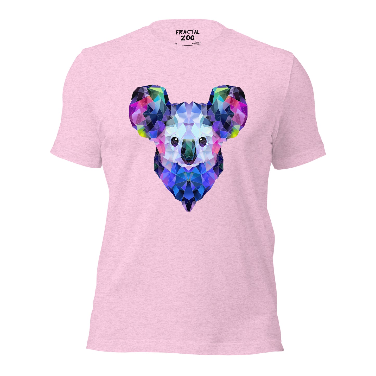 Fractal Koala Unisex t-shirt | Artistic Expression Meets Comfort