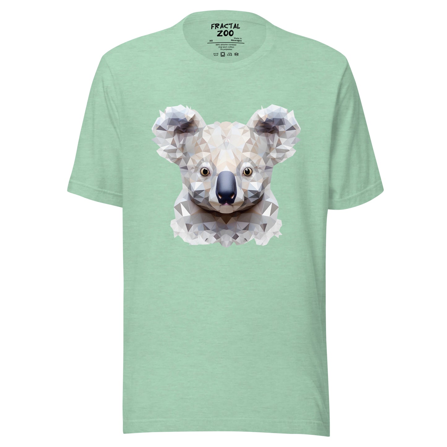 Geometric Koala Wonder Unisex t-shirt | Express Your Love for Koalas