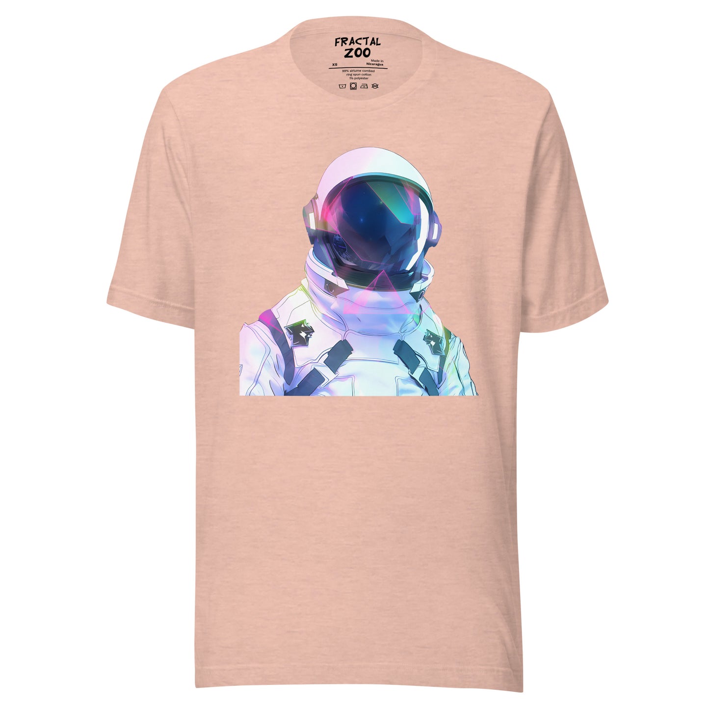 Fractalnaut Odyssey Unisex t-shirt | Cosmic Comfort and Artistic Wonder