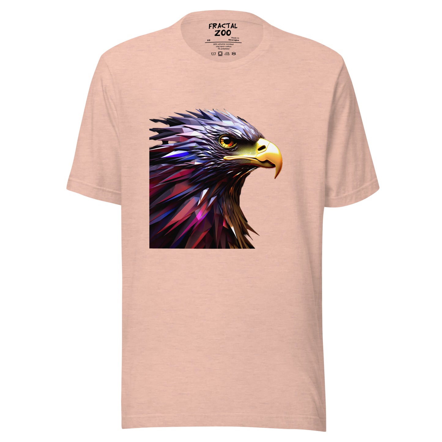 Geometric Fractal Eagle Unisex t-shirt | Art and Wildlife Lovers | Gift for Him