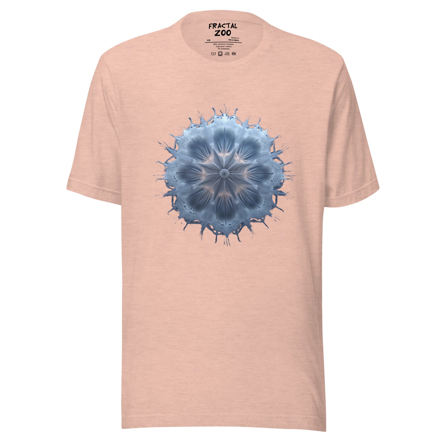 Fractal Microcosm Unisex t-shirt | Artistry Meets Scientific Marvel