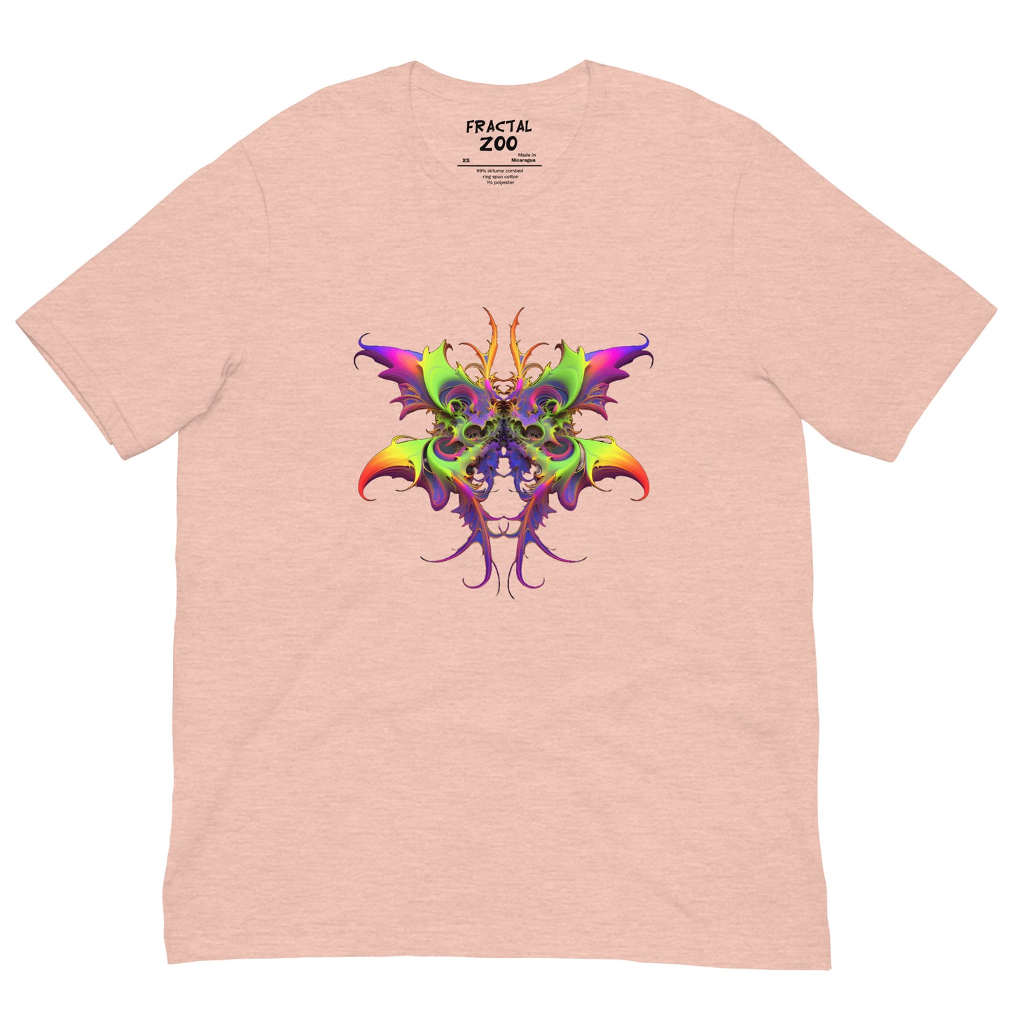 Neon Spectrum Brilliance Unisex t-shirt | Wear Art and Vibrancy