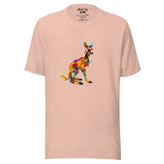 Fractal Geometry Kangaroo T-Shirt | Your Symbol of Artistic Precision