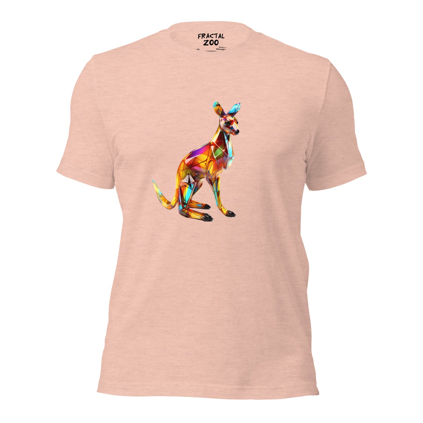 Fractal Geometry Kangaroo T-Shirt | Your Symbol of Artistic Precision