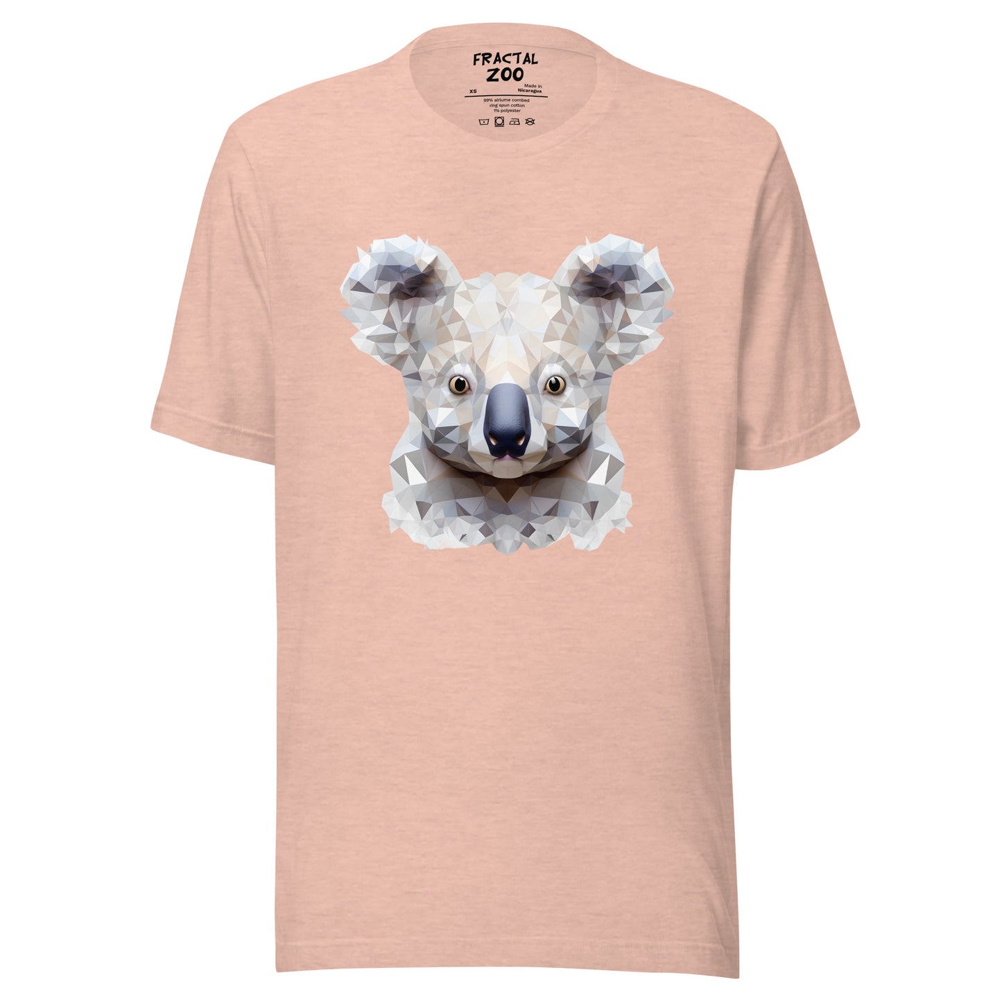 Geometric Koala Wonder Unisex t-shirt | Express Your Love for Koalas