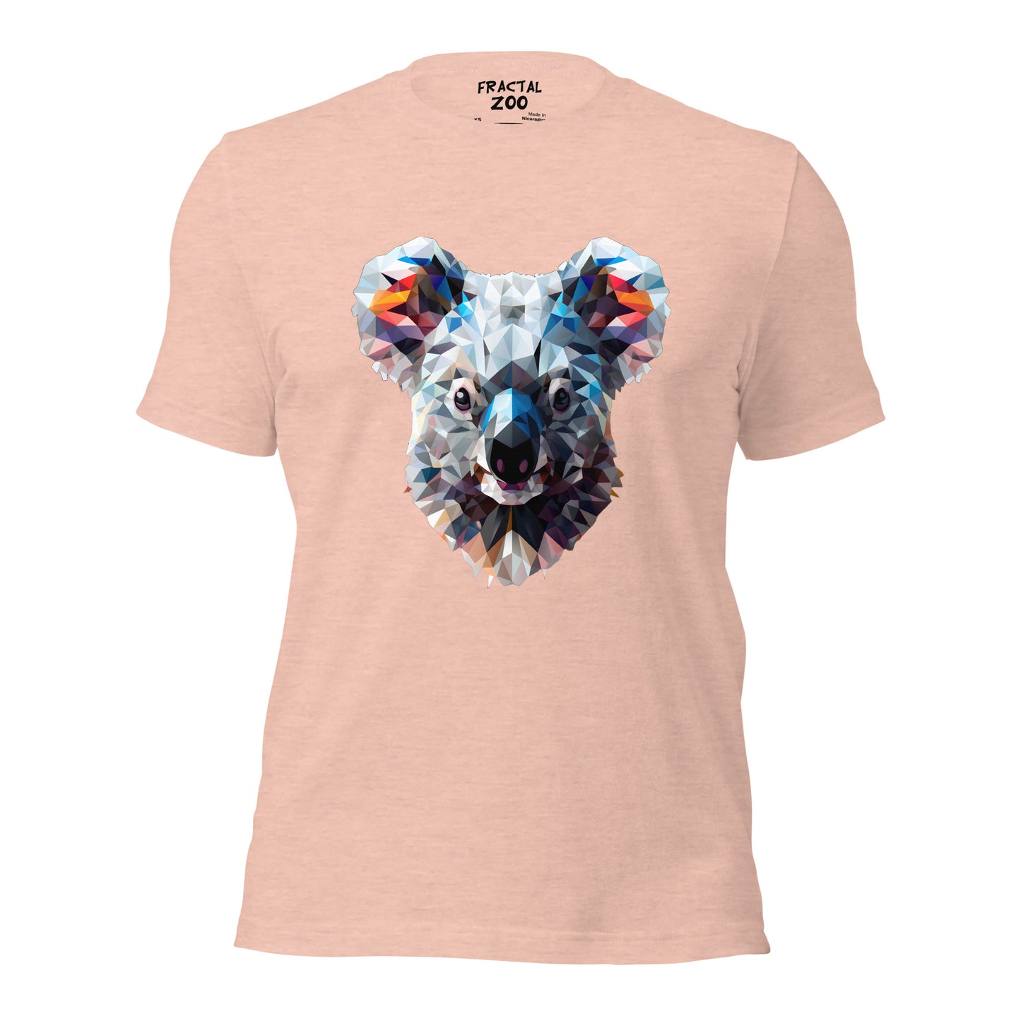 Celebrate Wildlife with our Geometric Koala Dream Design T-Shirts