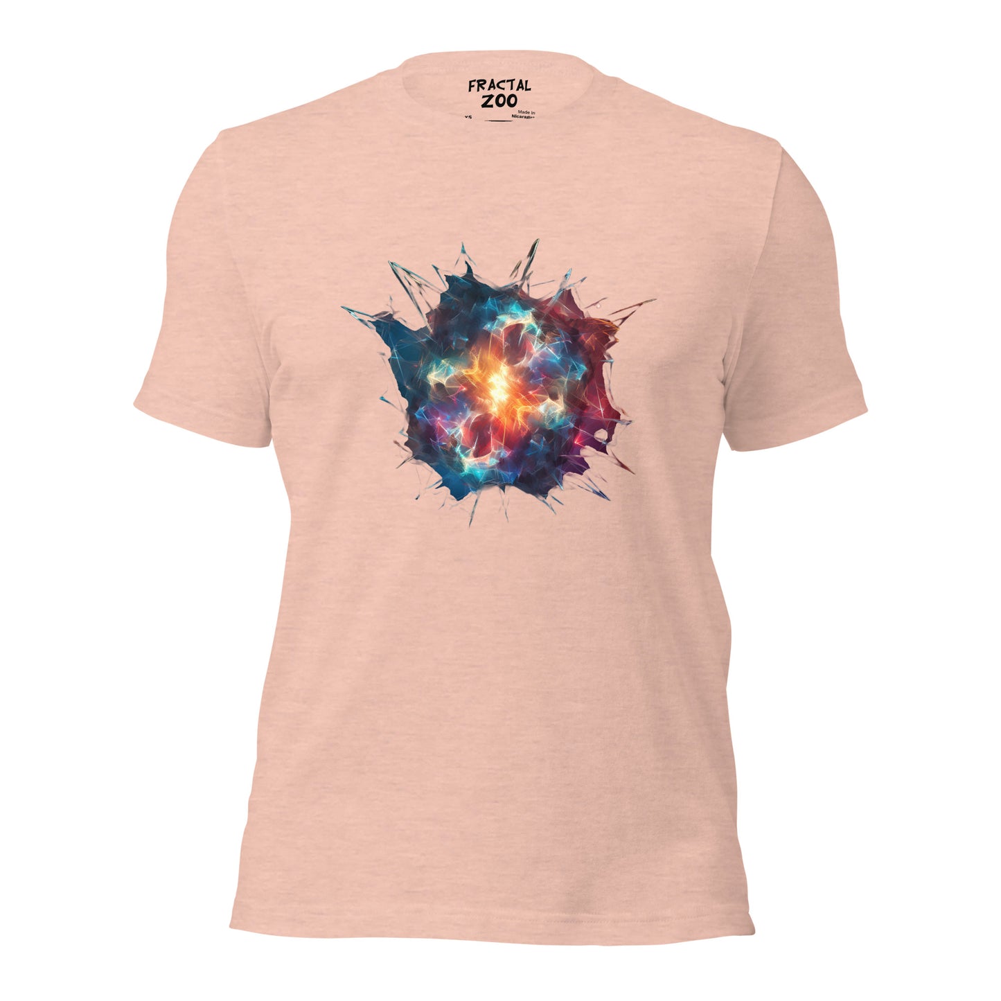 Captivate the Universe and Cosmic with Fractal Meteor T-Shirts