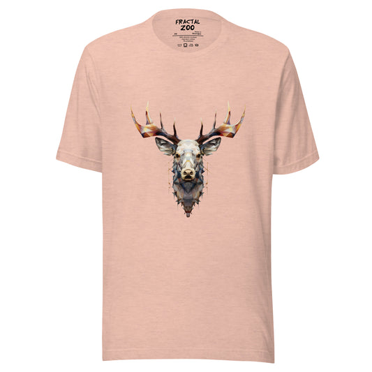 Embrace Eco-Friendly Fashion with Fractal Moose t-shirt | A Tee for Nature Enthusiasts