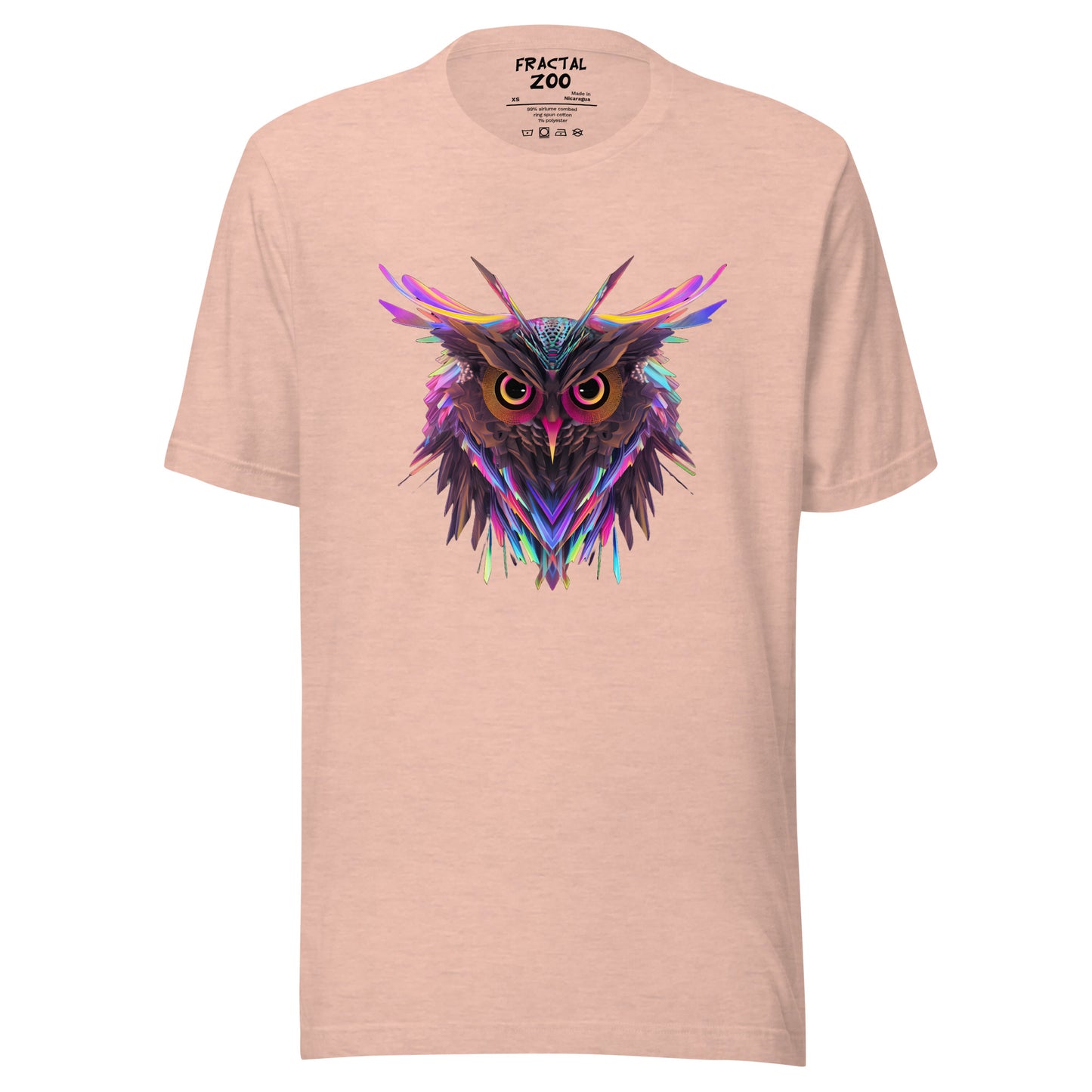 Psychedelic Owl Tee | Wearable Art for the Mind-Bending Experience