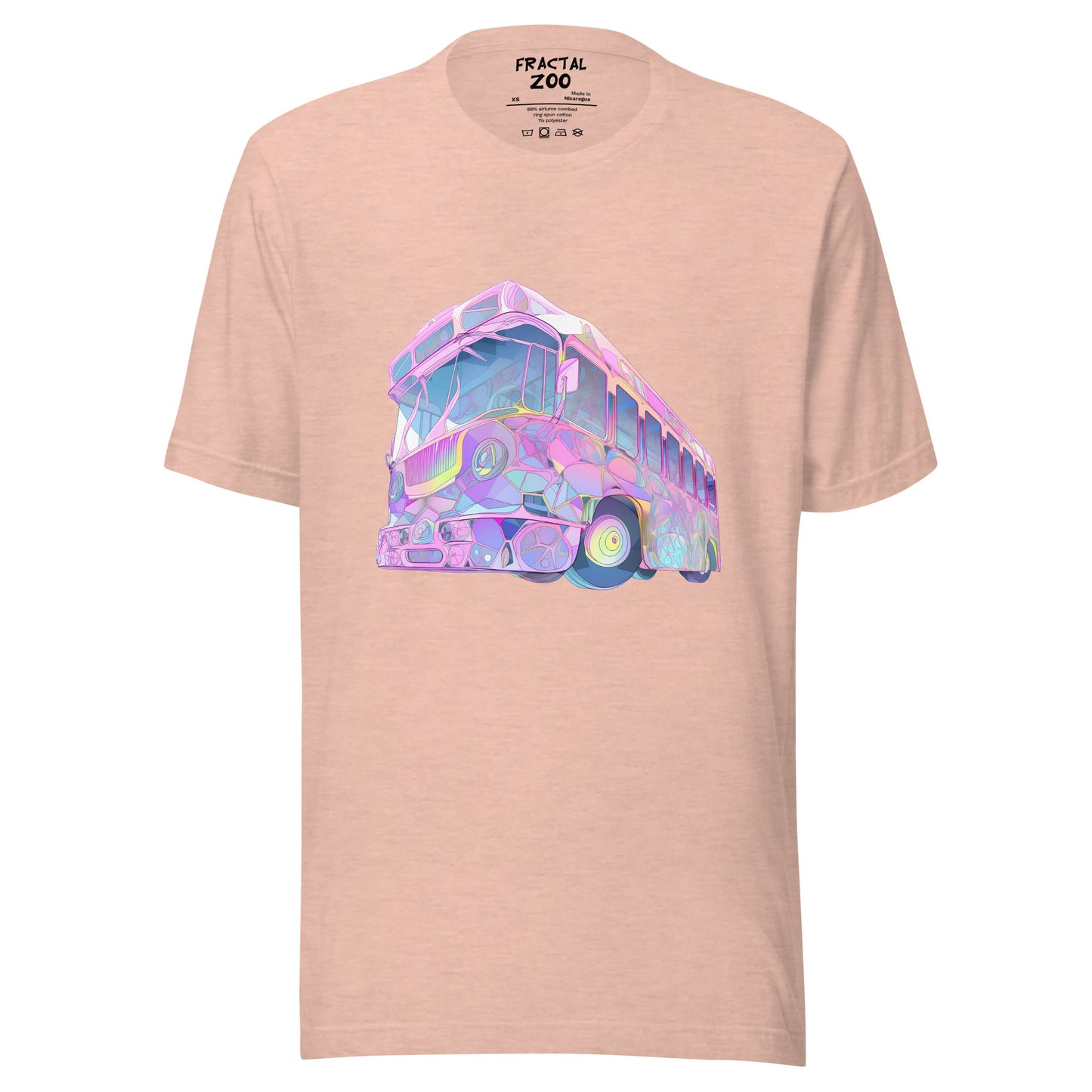 Psychedelic Journey Bus Unisex t-shirt | Wear the Spirit of the Hippie Era with Pride