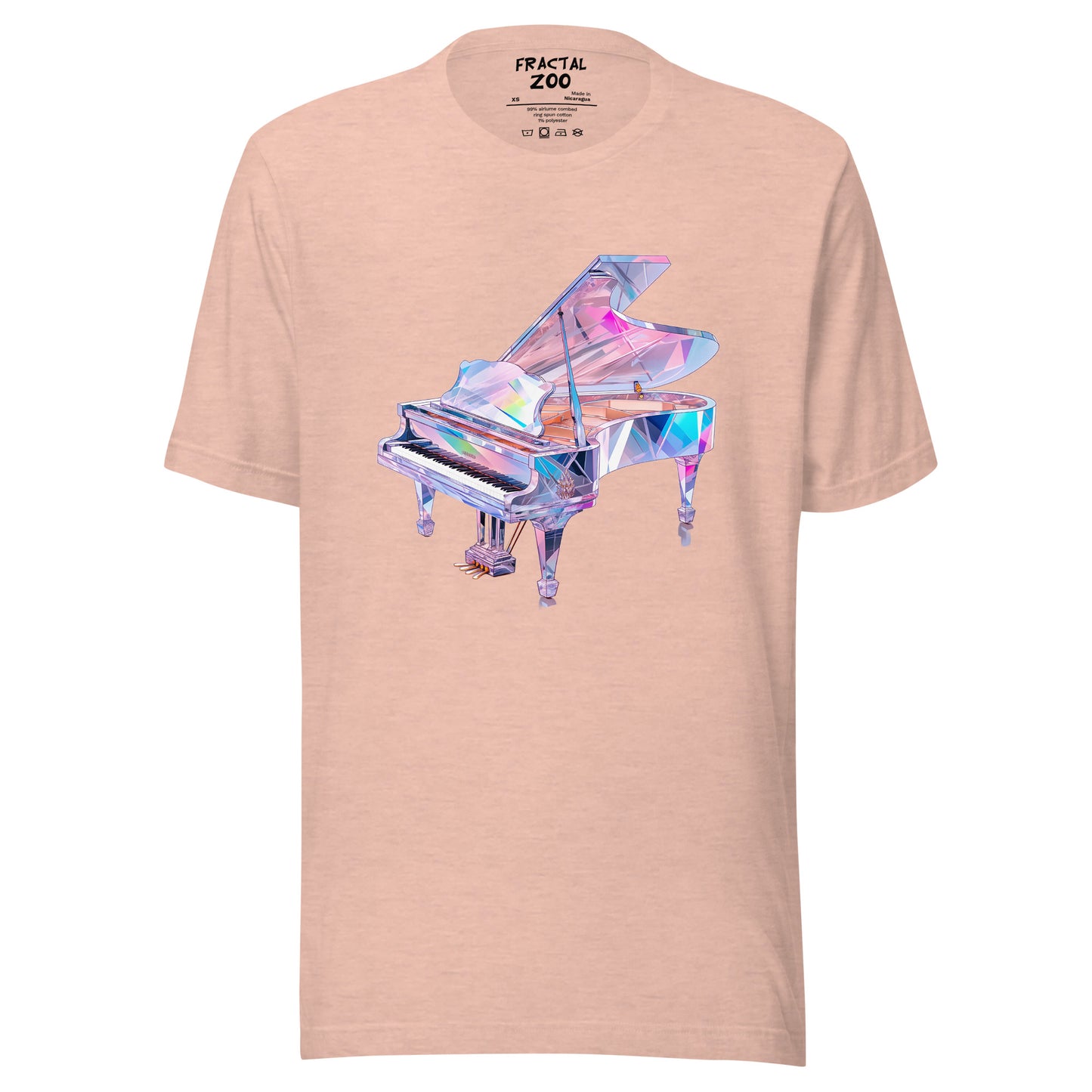 Experience the Melody of Life with Fractal Harmonics Tee | Where Music, Art, and Fashion Converge