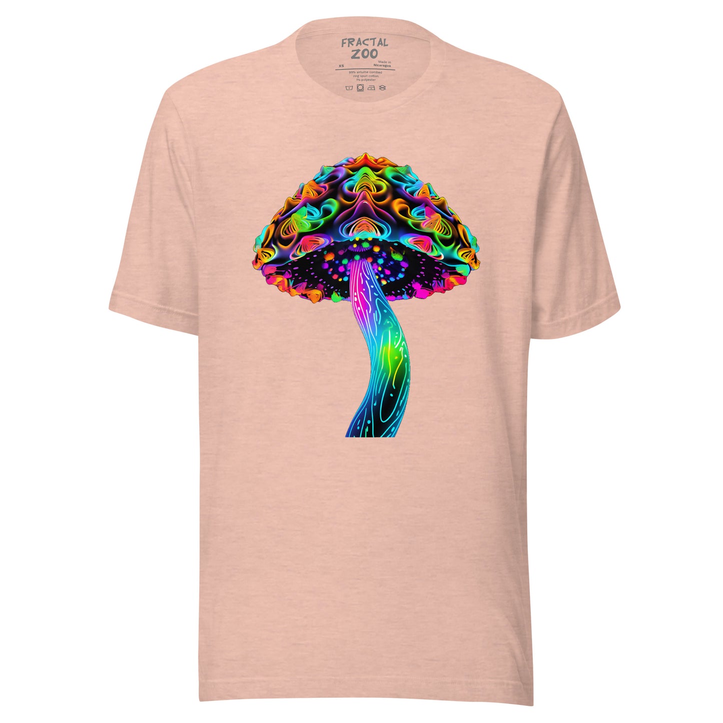 Psychedelic Fungi Fantasia - Enchanted Mushroom Rave T-Shirt Unisex t-shirt