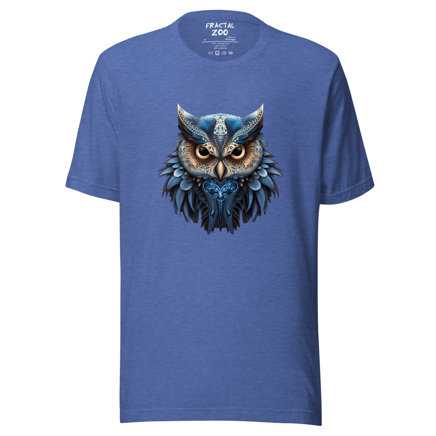 Mystic Owl Unisex t-shirt | Where Art and Nature Unite in Fashion