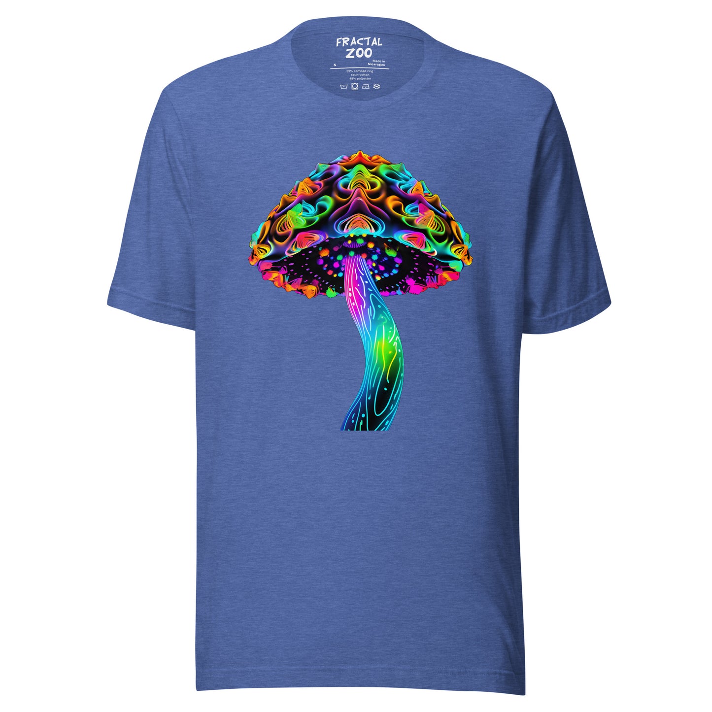 Psychedelic Fungi Fantasia - Enchanted Mushroom Rave T-Shirt Unisex t-shirt