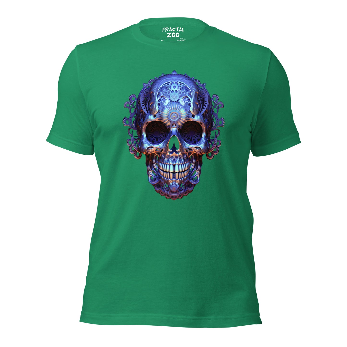 Reduce Overproduction with Fractal Gearhead Skull Tee | Make a Thoughtful Choice