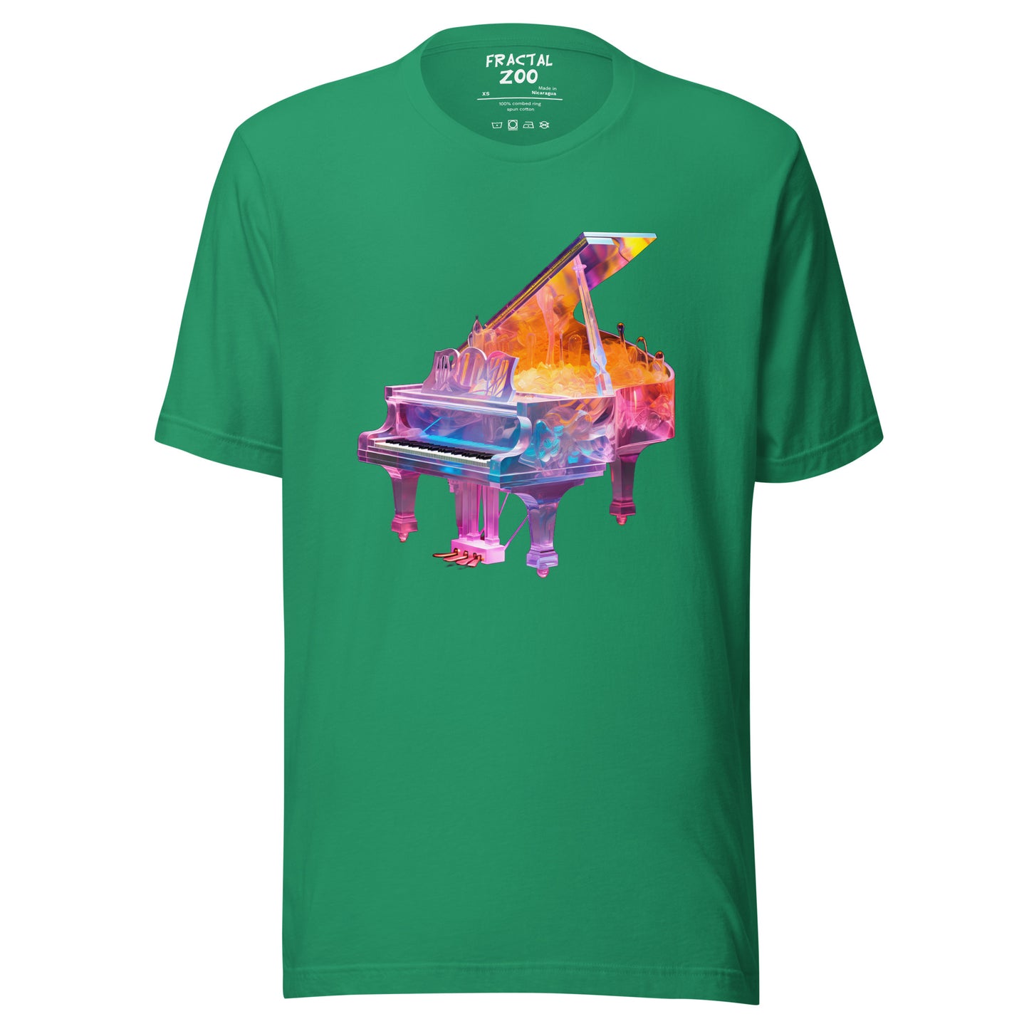 Majestic Harmonics Unisex t-shirt | Where Art and Musical Harmony Meet in Eco-Friendly Fashion