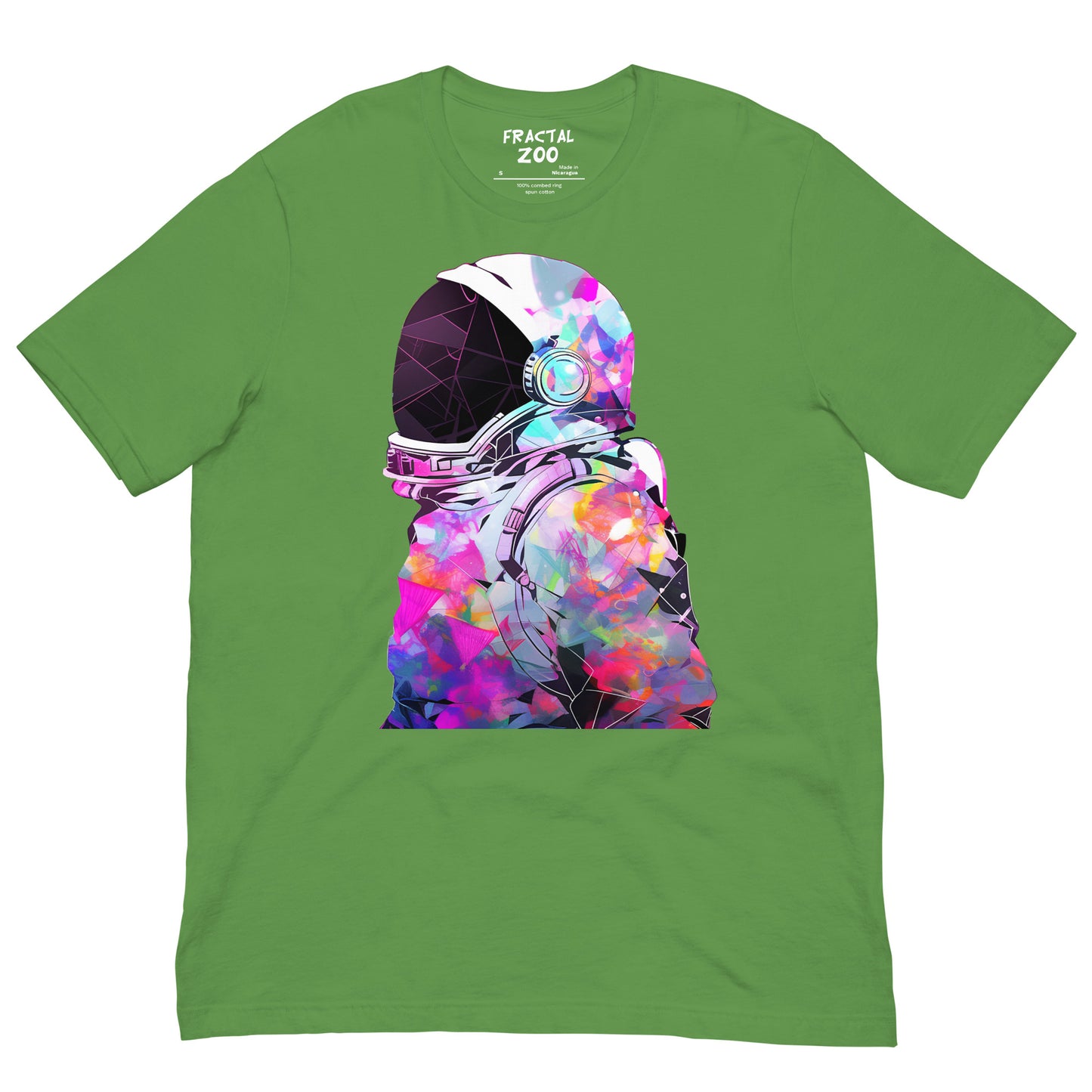 Unveil the Wonders of Space and Artistry with Fractalnaut Astronaut Unisex T-Shirt