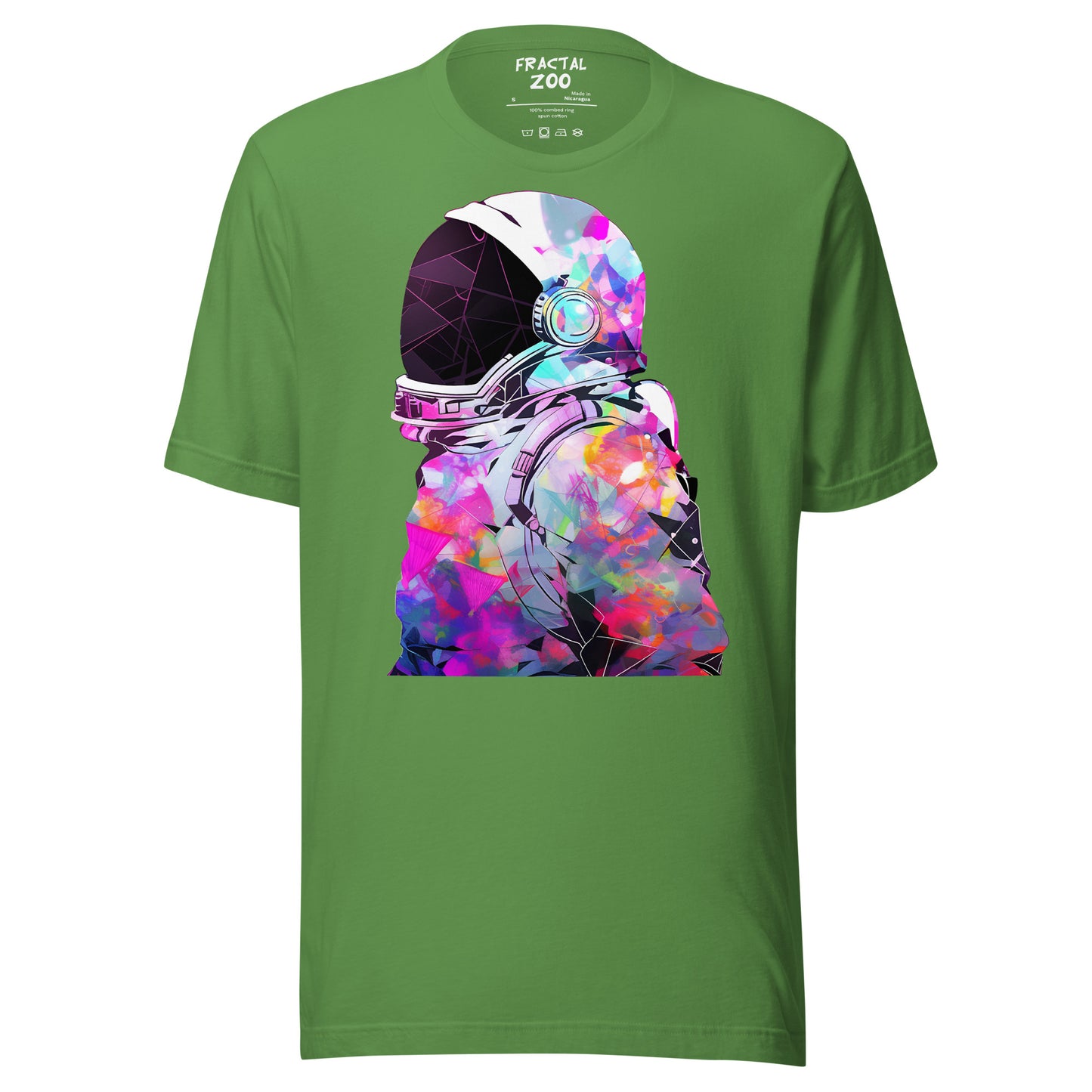 Unveil the Wonders of Space and Artistry with Fractalnaut Astronaut Unisex T-Shirt