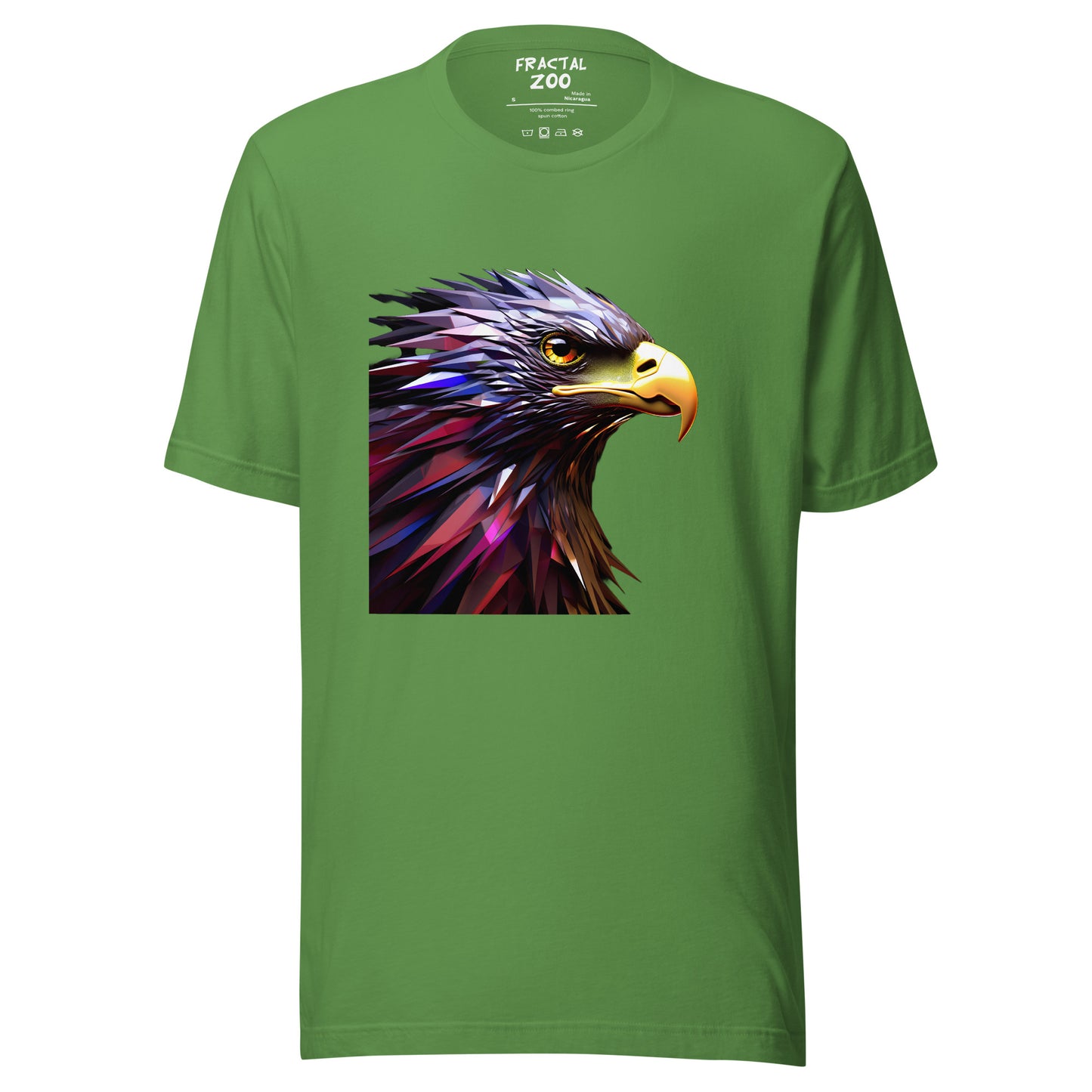 Geometric Fractal Eagle Unisex t-shirt | Art and Wildlife Lovers | Gift for Him