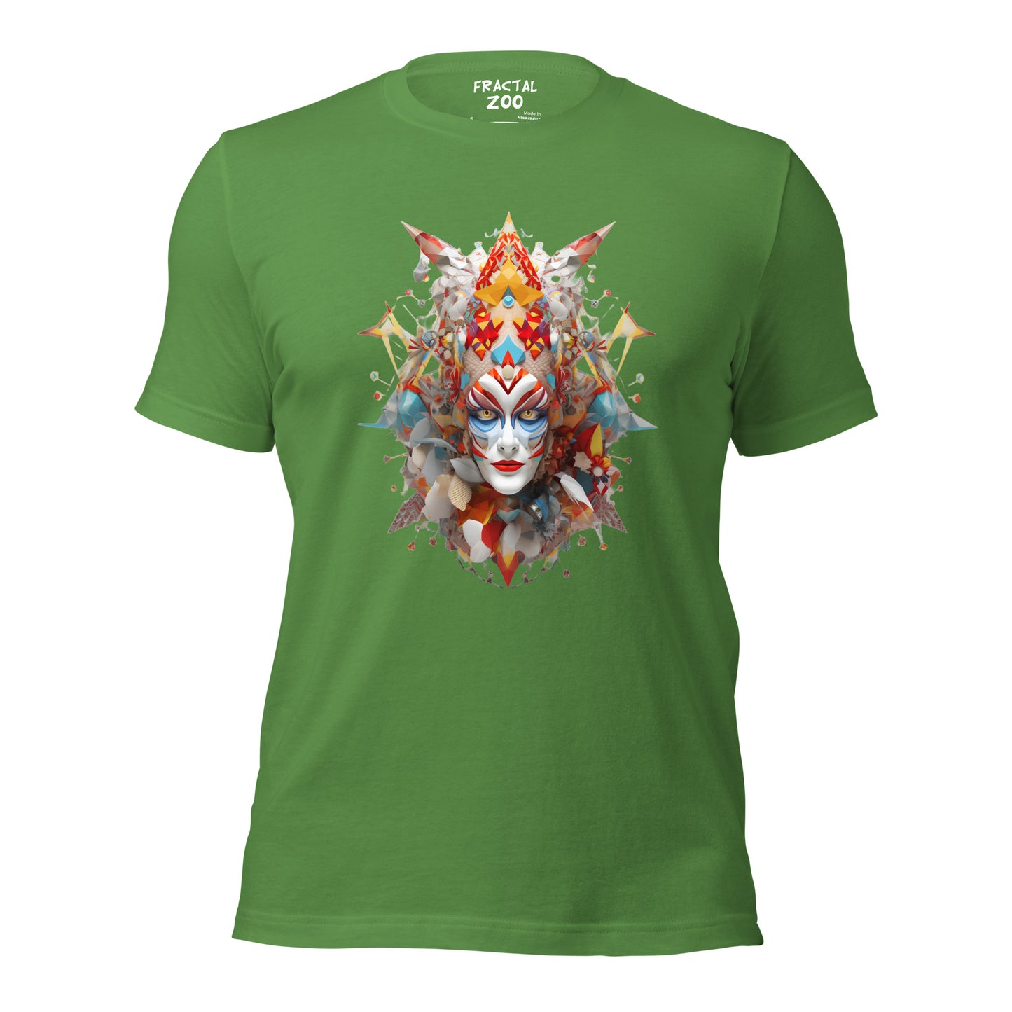 Radiate Festival Vibes with Psychedelic Carnival Unisex Tee | Carnival Art