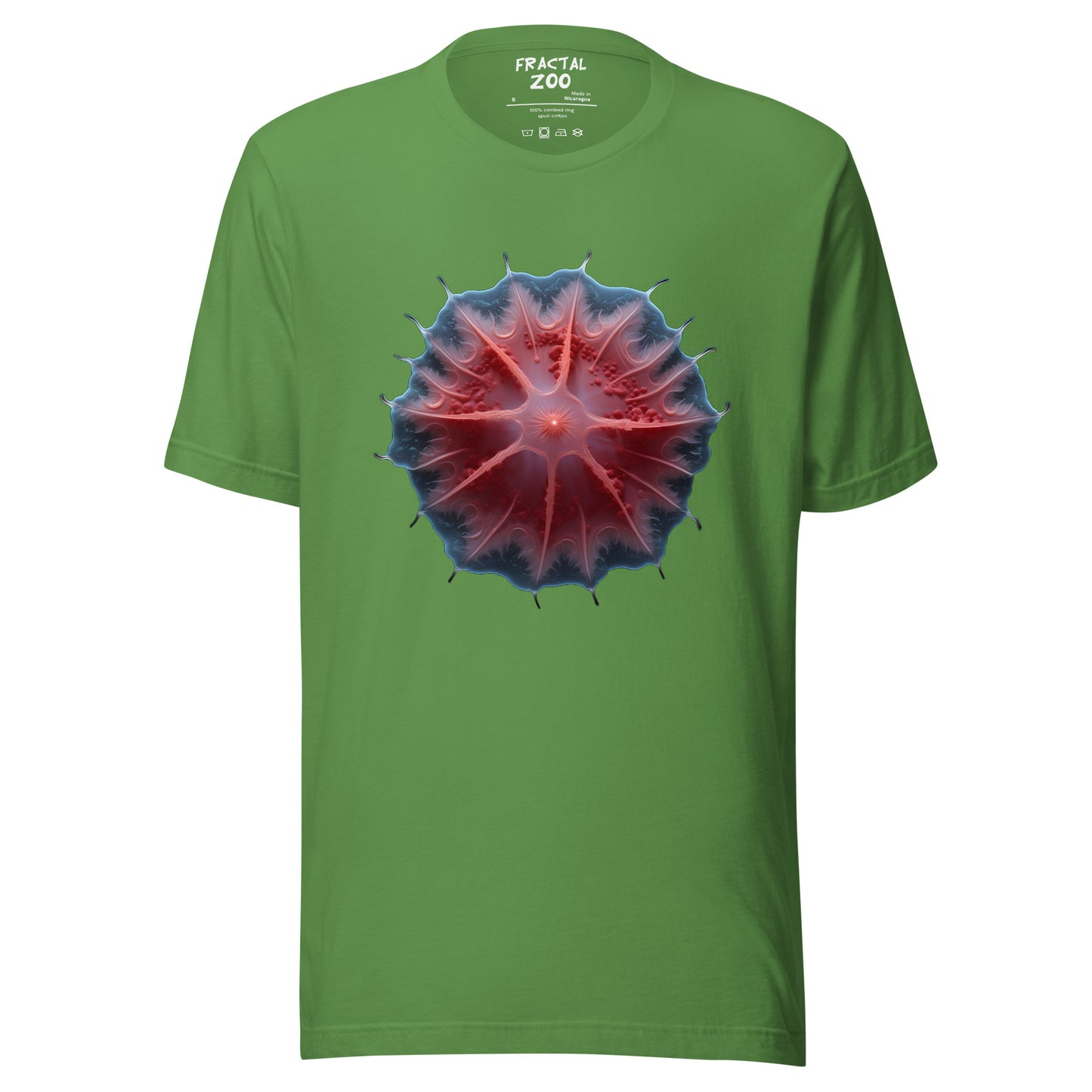 Fractal Enigma Dinoflagellate  Unisex T-Shirt | Explore Mesmerizing Art & Science Fusion