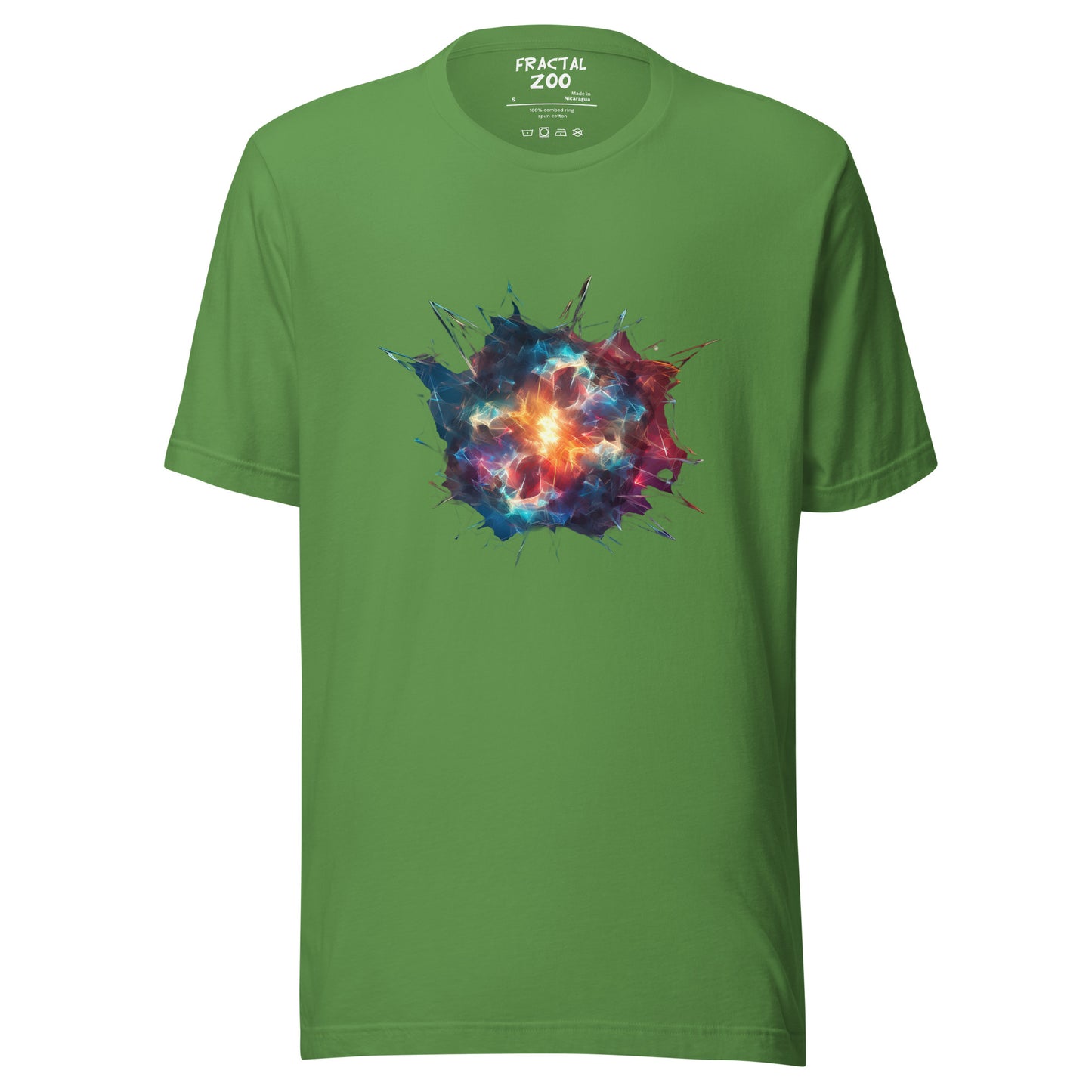 Captivate the Universe and Cosmic with Fractal Meteor T-Shirts