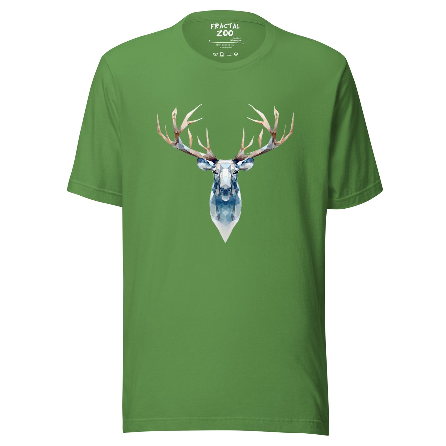 Moose Buck Fractal Unisex t-shirt | Express Your Love for Wildlife