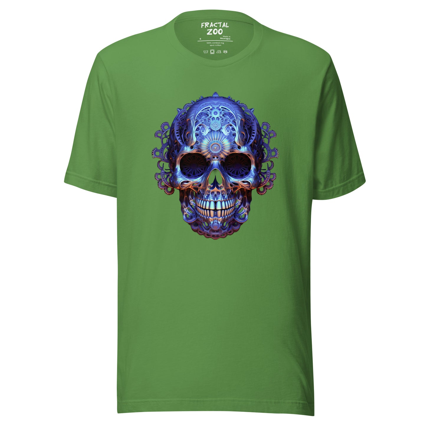 Reduce Overproduction with Fractal Gearhead Skull Tee | Make a Thoughtful Choice