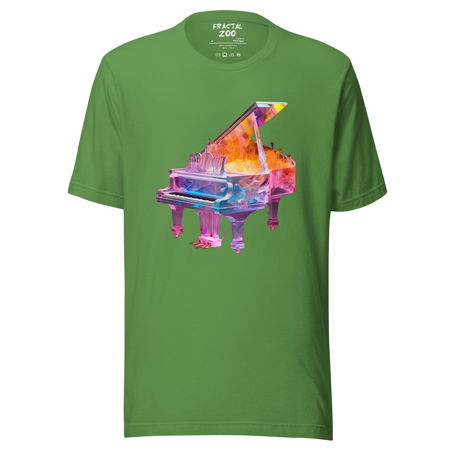 Majestic Harmonics Unisex t-shirt | Where Art and Musical Harmony Meet in Eco-Friendly Fashion