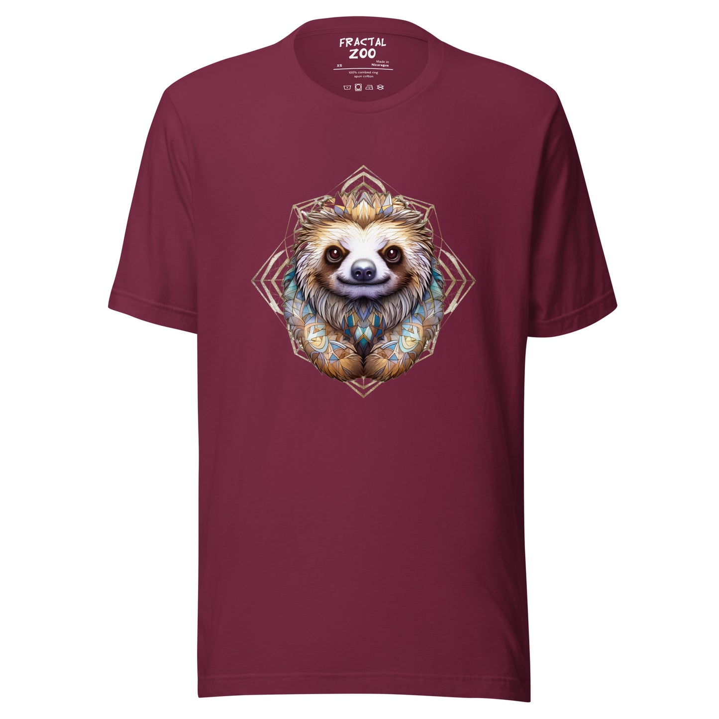 Slothful Serenity Unisex t-shirt | Slow Down with Art and Nature