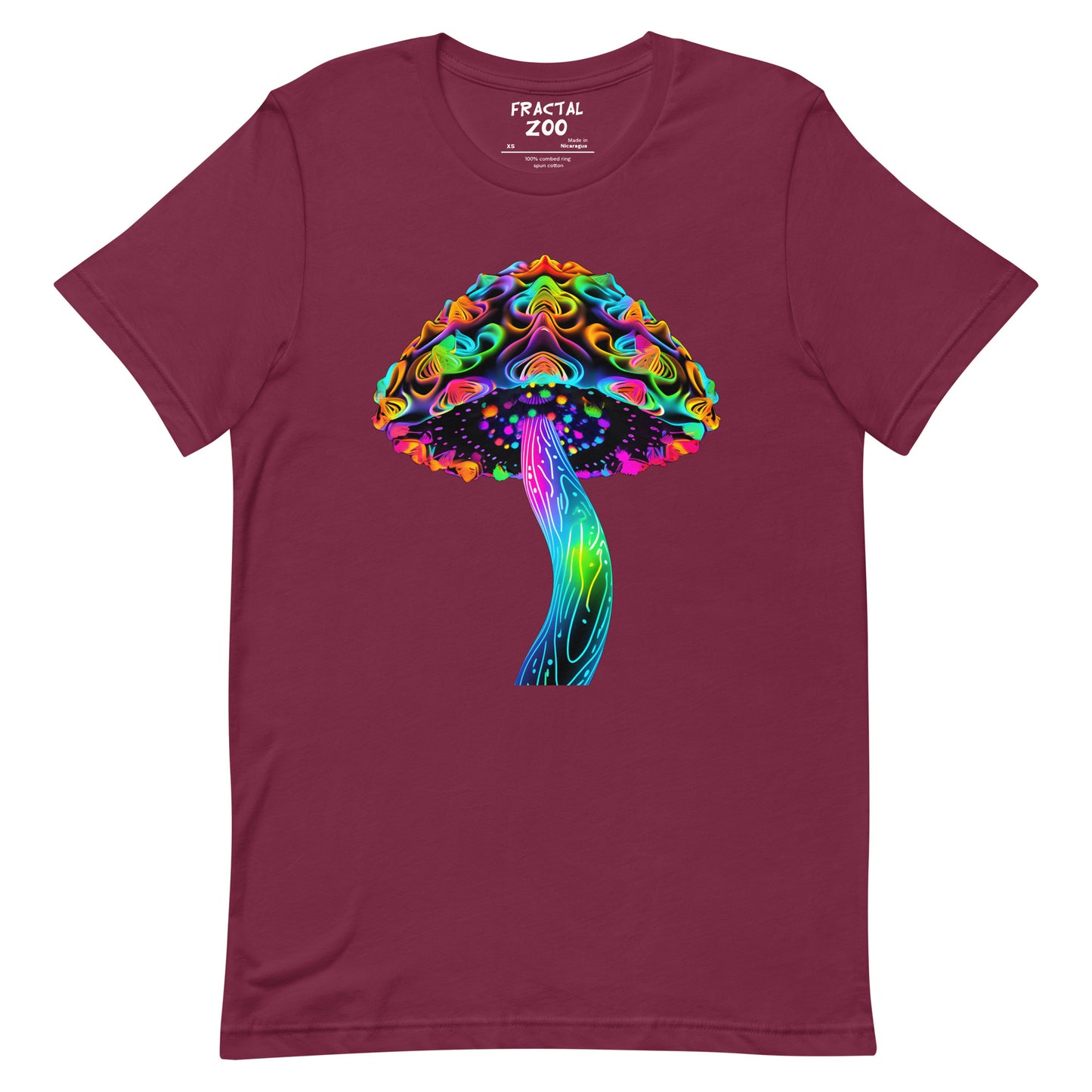 Psychedelic Fungi Fantasia - Enchanted Mushroom Rave T-Shirt Unisex t-shirt