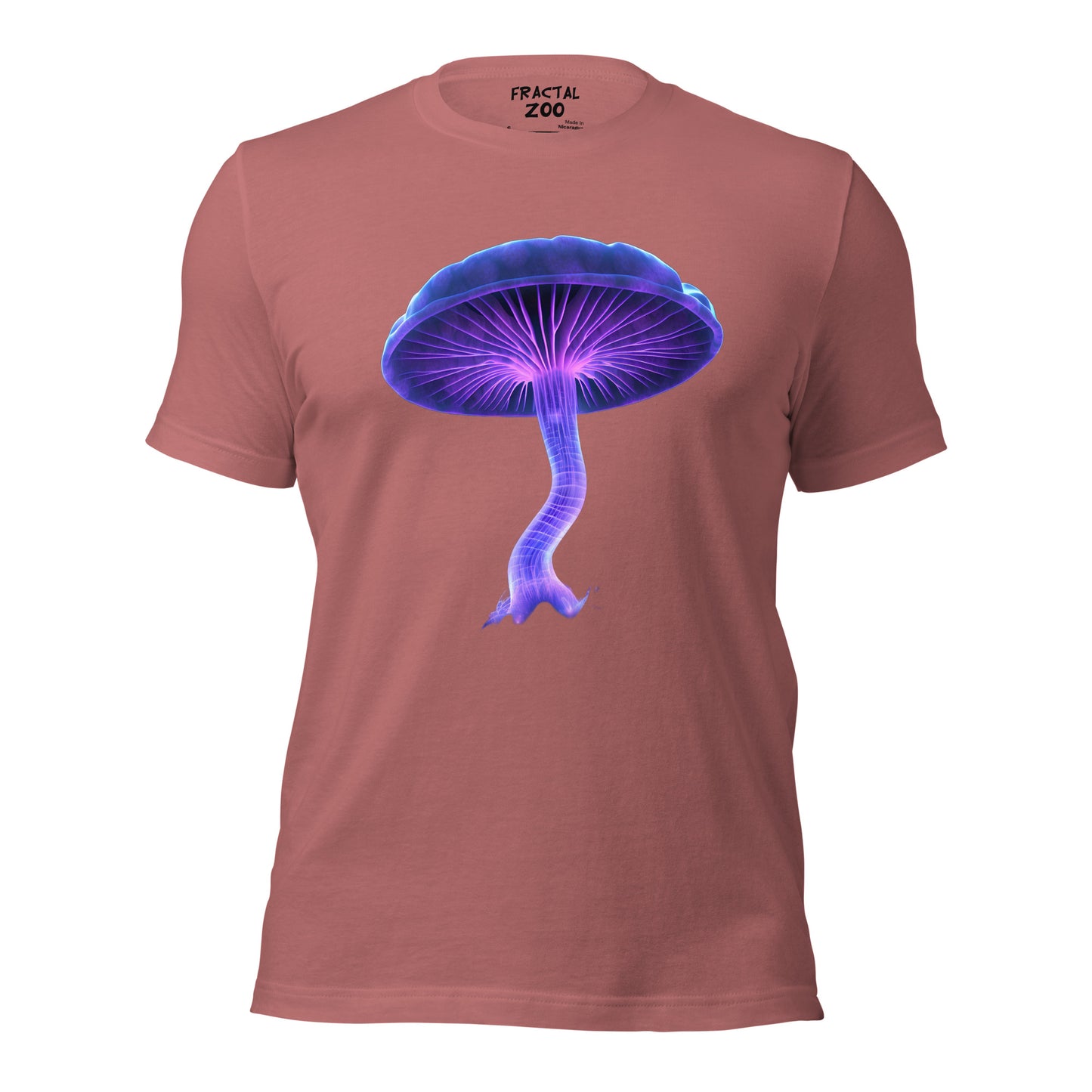 Embrace Radiant Inspiration with the Glowing Fungal Marvel T-Shirt