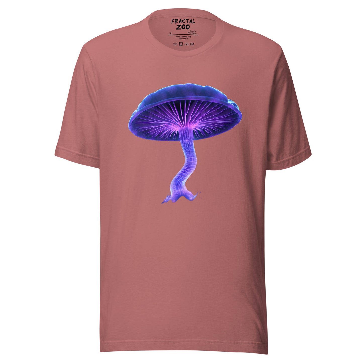 Embrace Radiant Inspiration with the Glowing Fungal Marvel T-Shirt