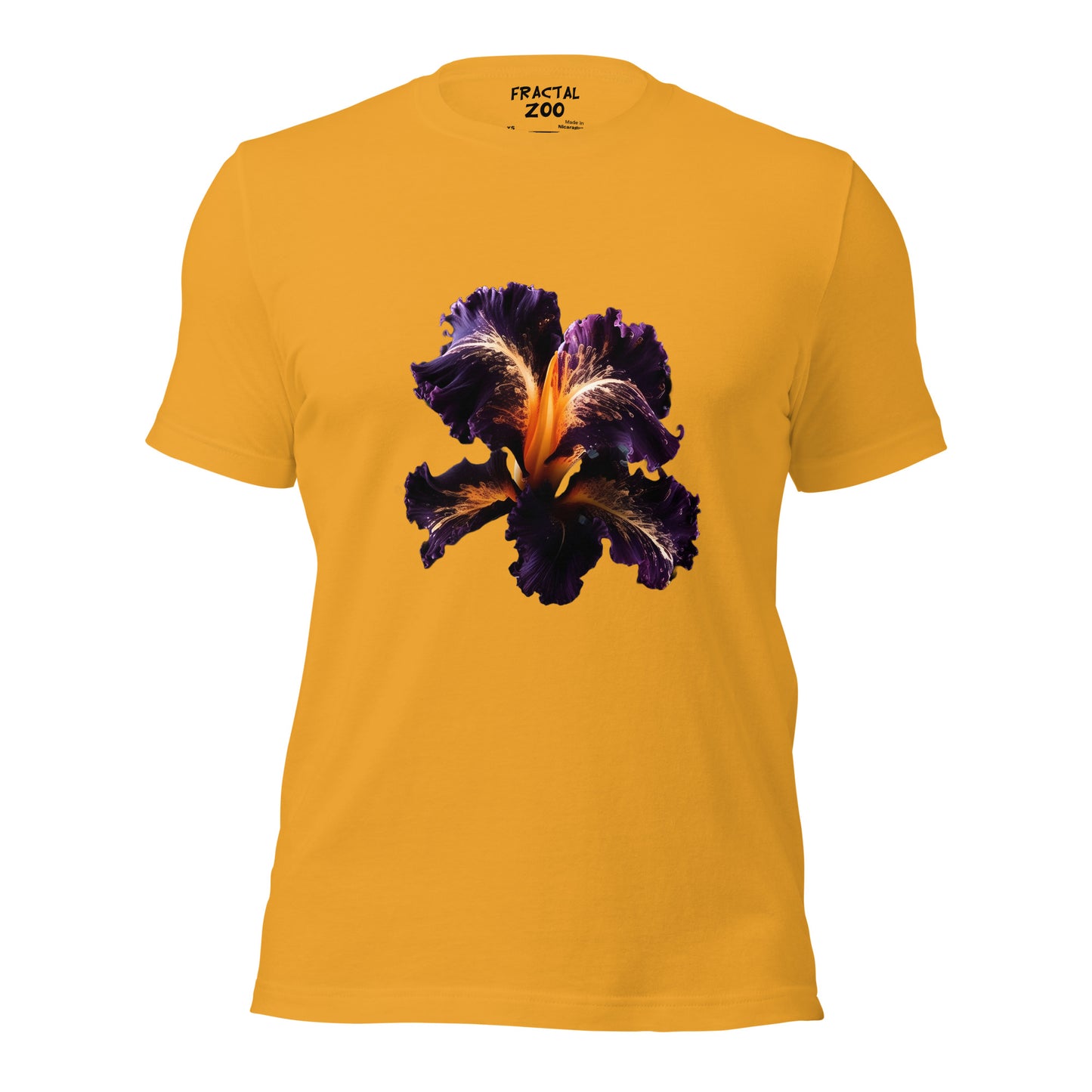 Iridescent Iris t-shirt | The Epitome of Eco-Conscious Elegance