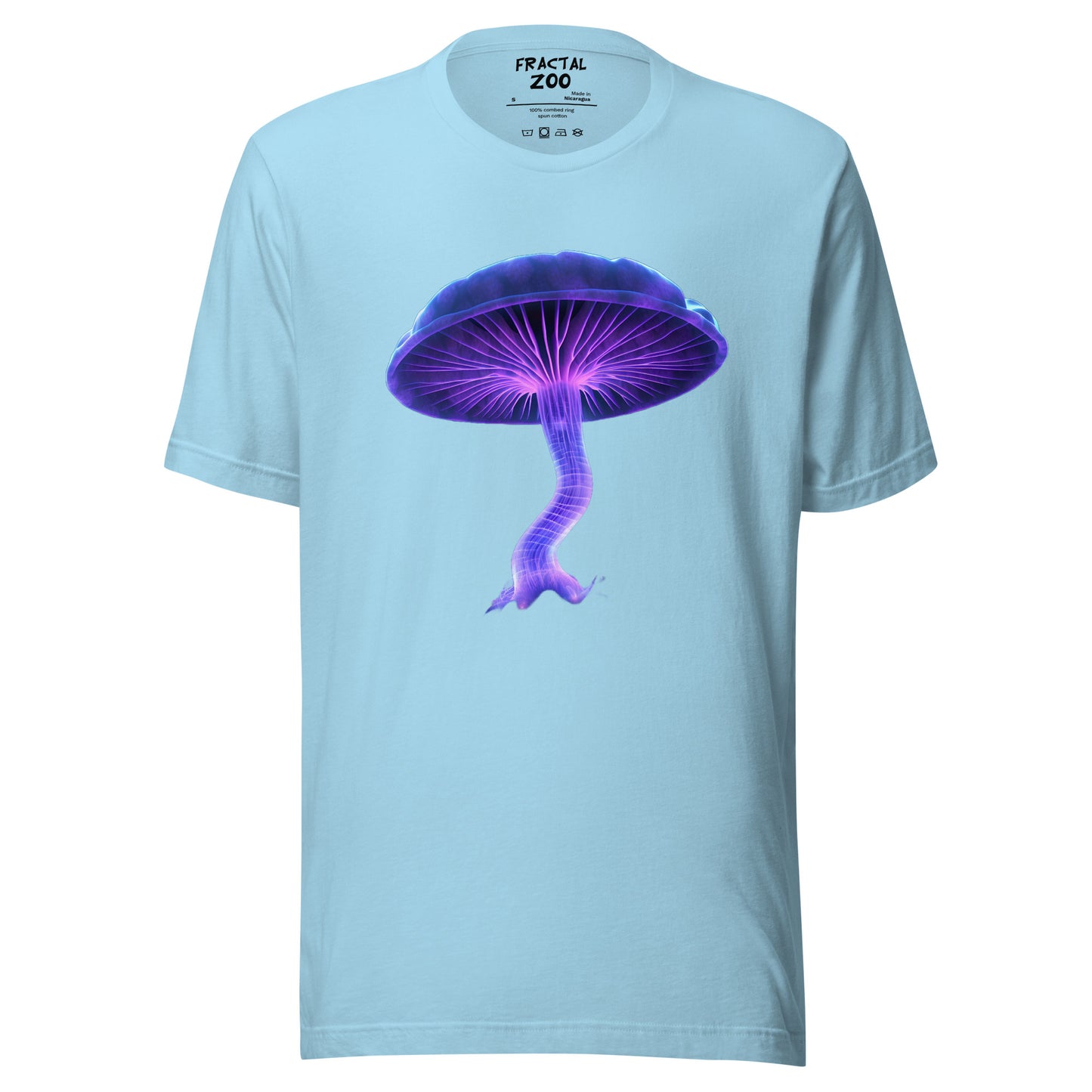 Embrace Radiant Inspiration with the Glowing Fungal Marvel T-Shirt