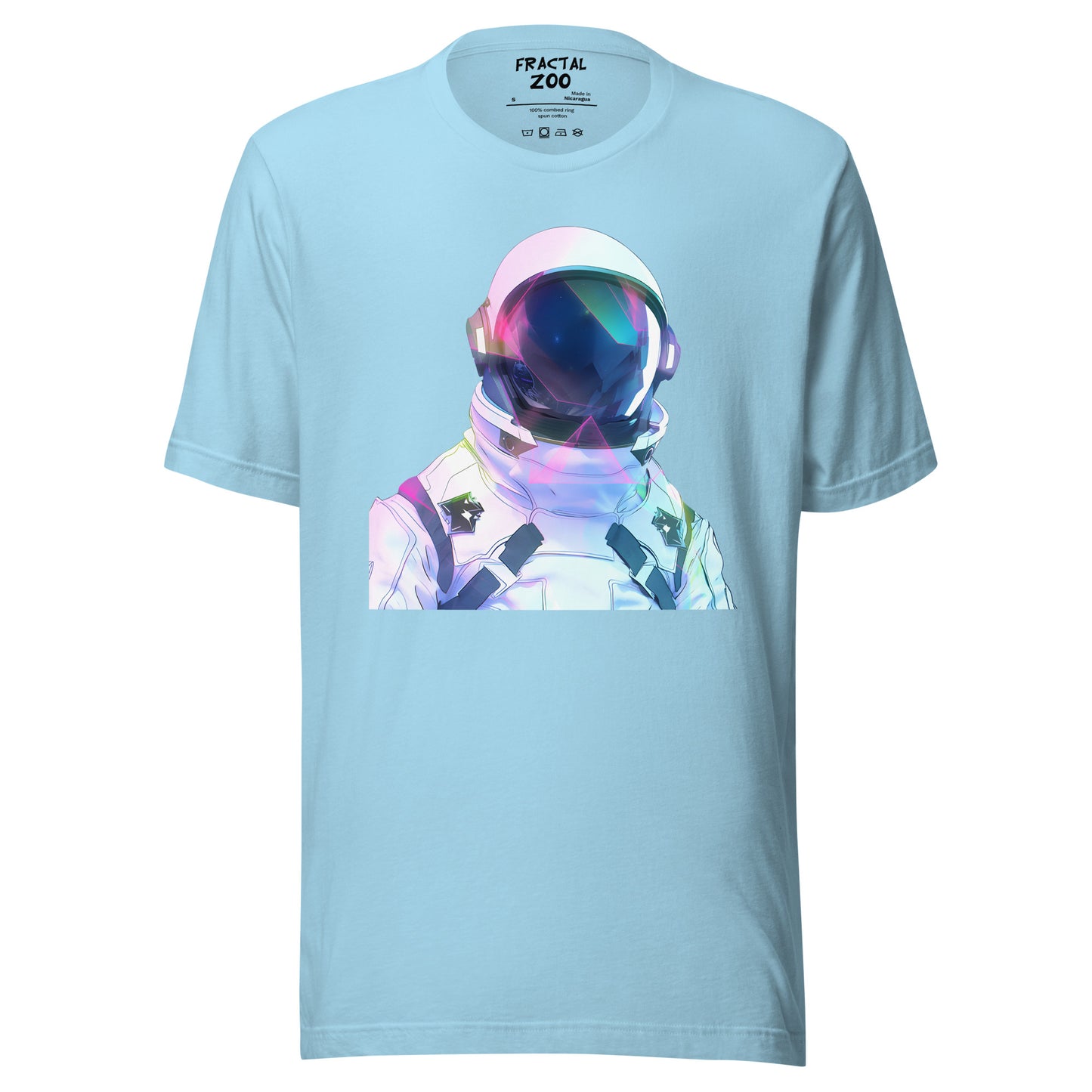 Fractalnaut Odyssey Unisex t-shirt | Cosmic Comfort and Artistic Wonder