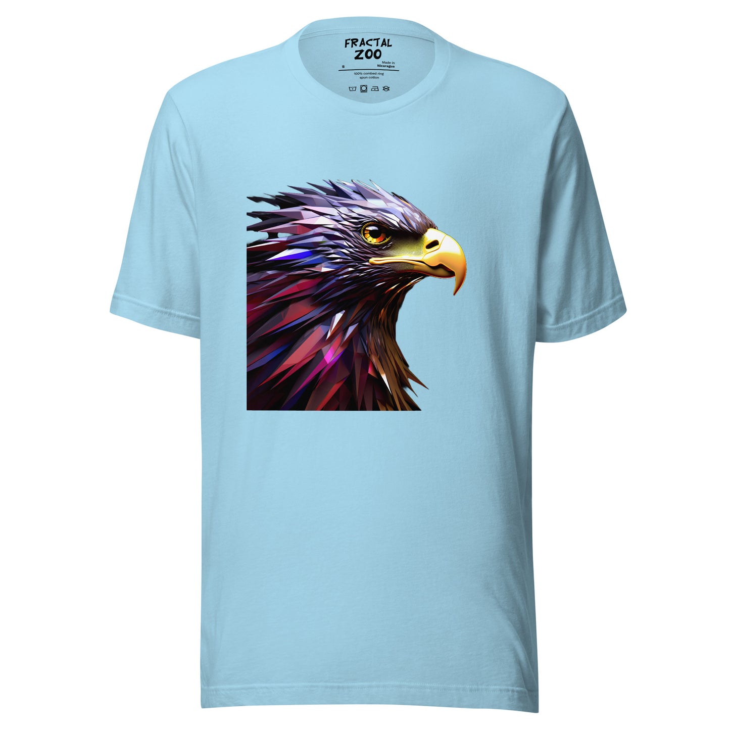 Geometric Fractal Eagle Unisex t-shirt | Art and Wildlife Lovers | Gift for Him