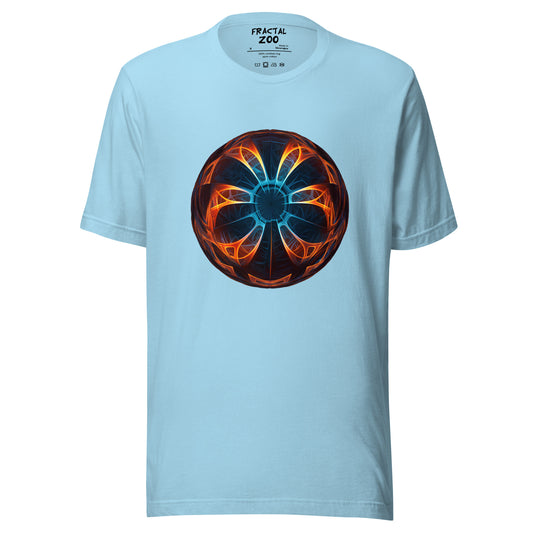 Shop the Spherical Symphony T-Shirt at Fractal Zoo | Geometry Meets Elegance