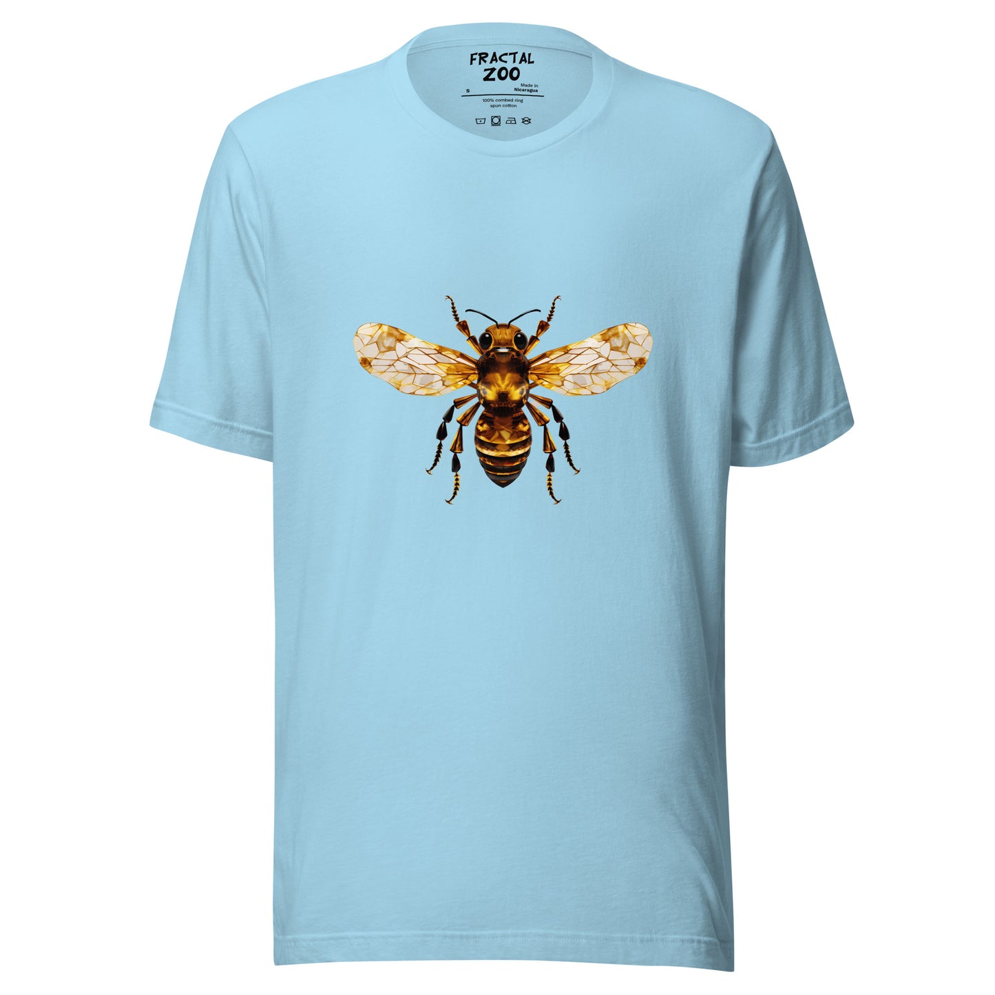 Fractal Bee  Unisex T-Shirt | Celebrate Art and Nature in Style