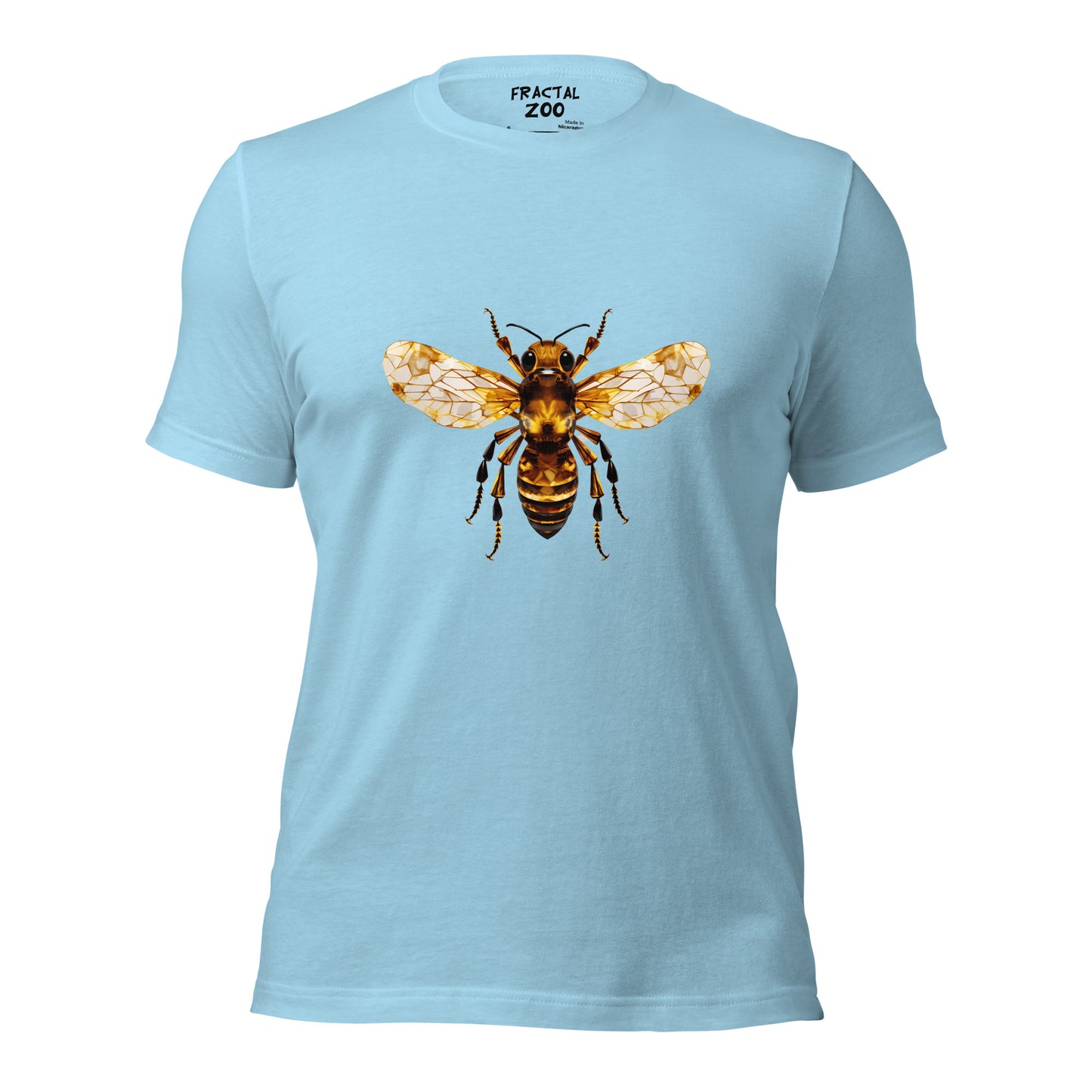 Fractal Bee  Unisex T-Shirt | Celebrate Art and Nature in Style