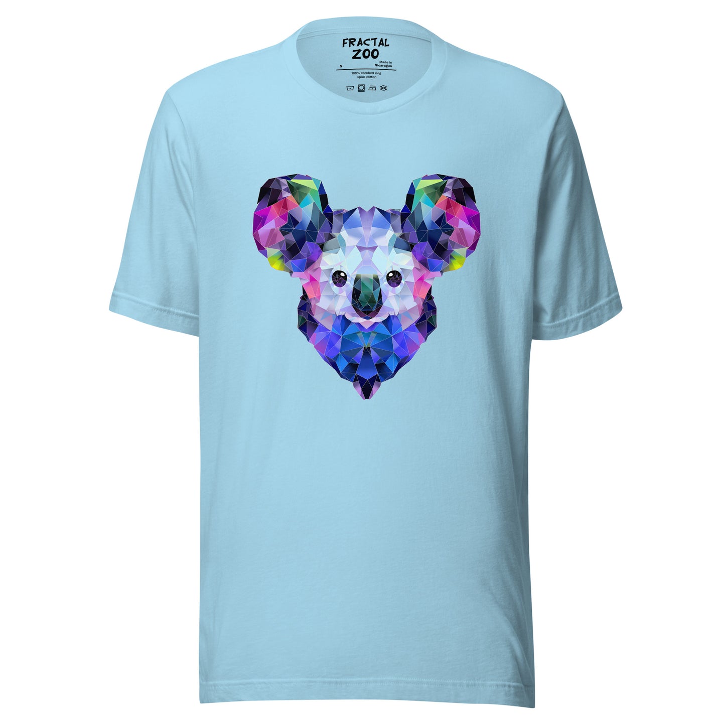 Fractal Koala Unisex t-shirt | Artistic Expression Meets Comfort