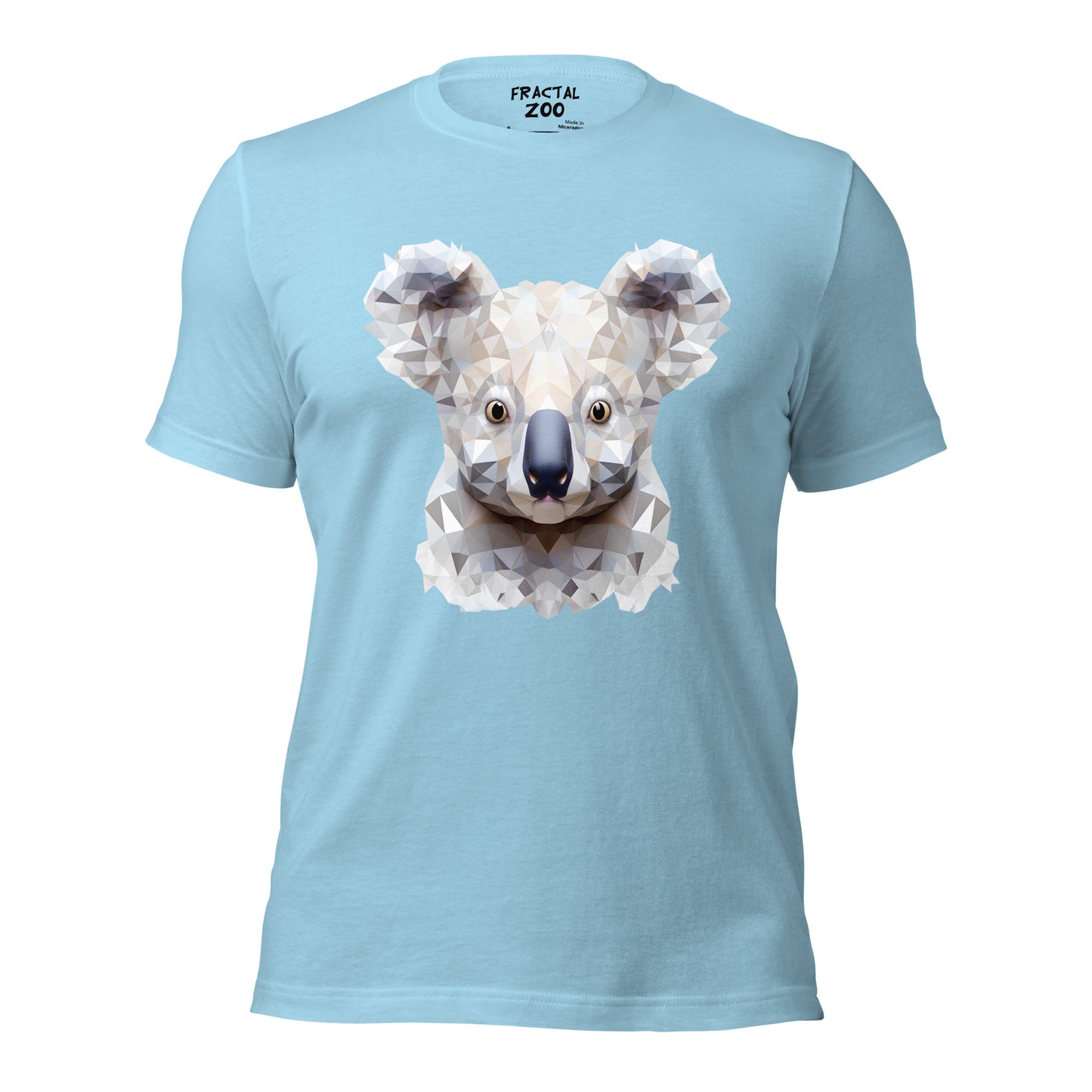 Geometric Koala Wonder Unisex t-shirt | Express Your Love for Koalas