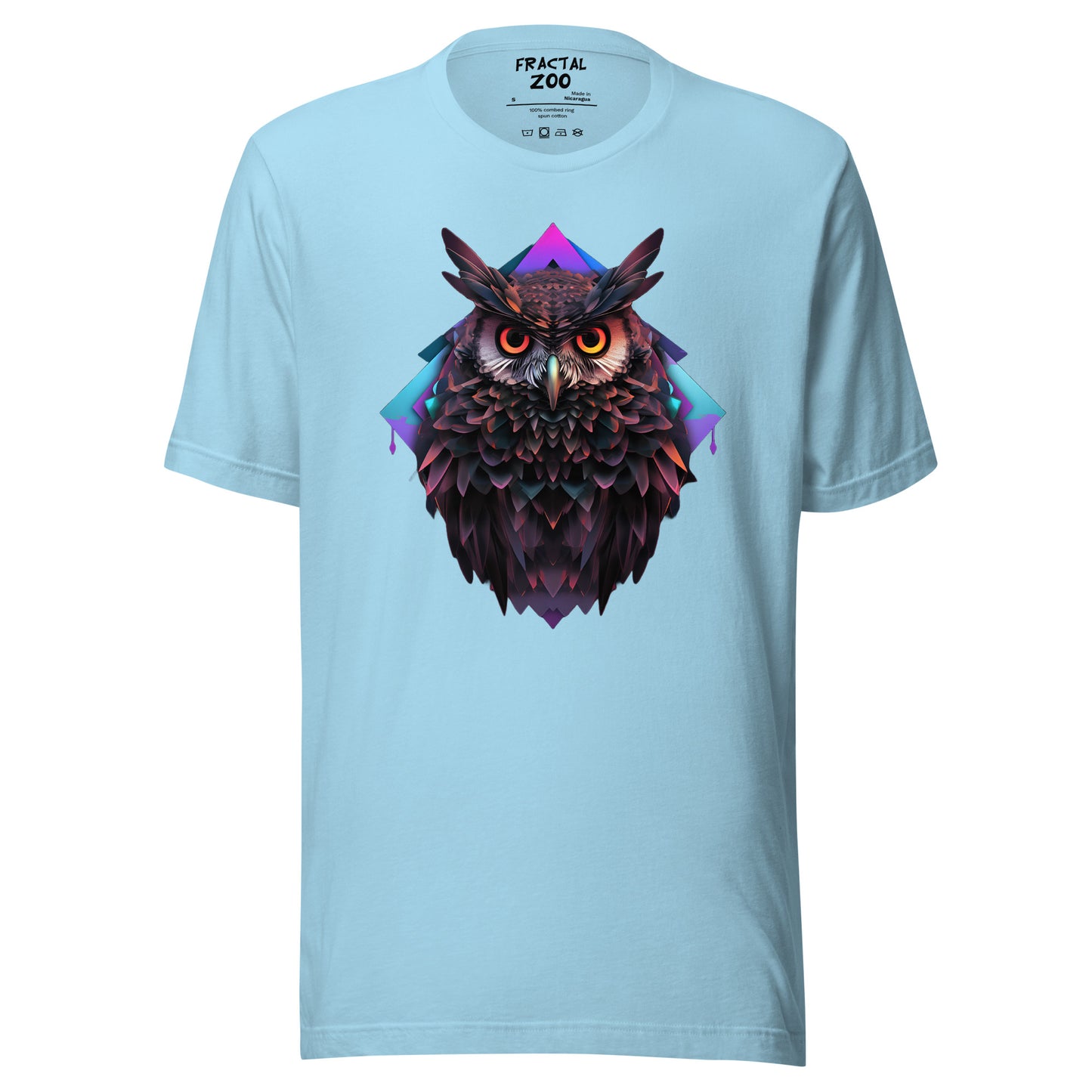 Geometric Owl Unisex t-shirt | A Blend of Artistry and Science in Fashion
