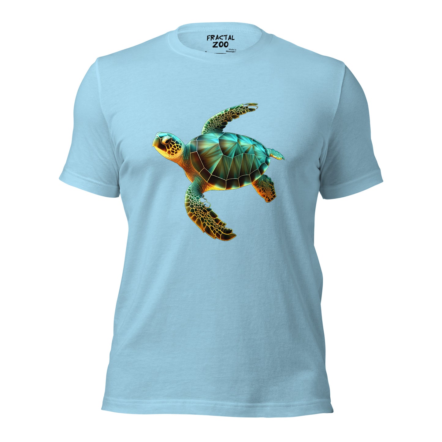 Embrace Adventure with the Fractal Oceanic Explorer Unisex T-Shirt